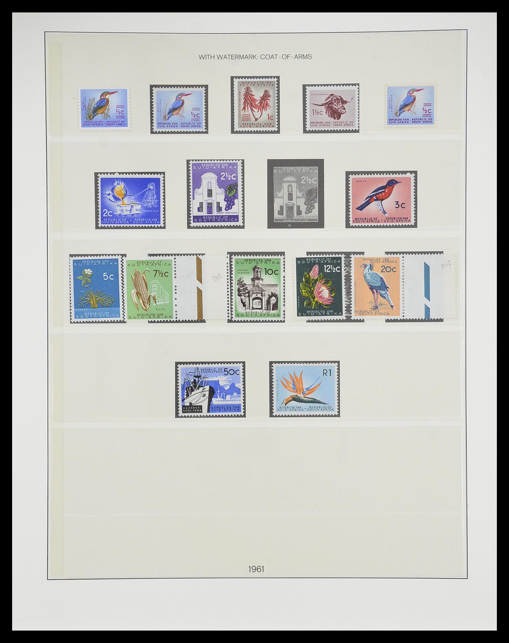 33533 004 - Postzegelverzameling 33533 Zuid Afrika 1961-2013.
