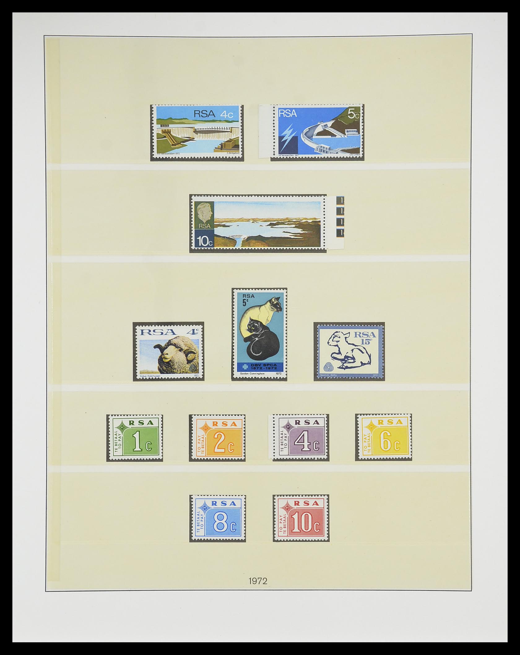 33533 013 - Postzegelverzameling 33533 Zuid Afrika 1961-2013.