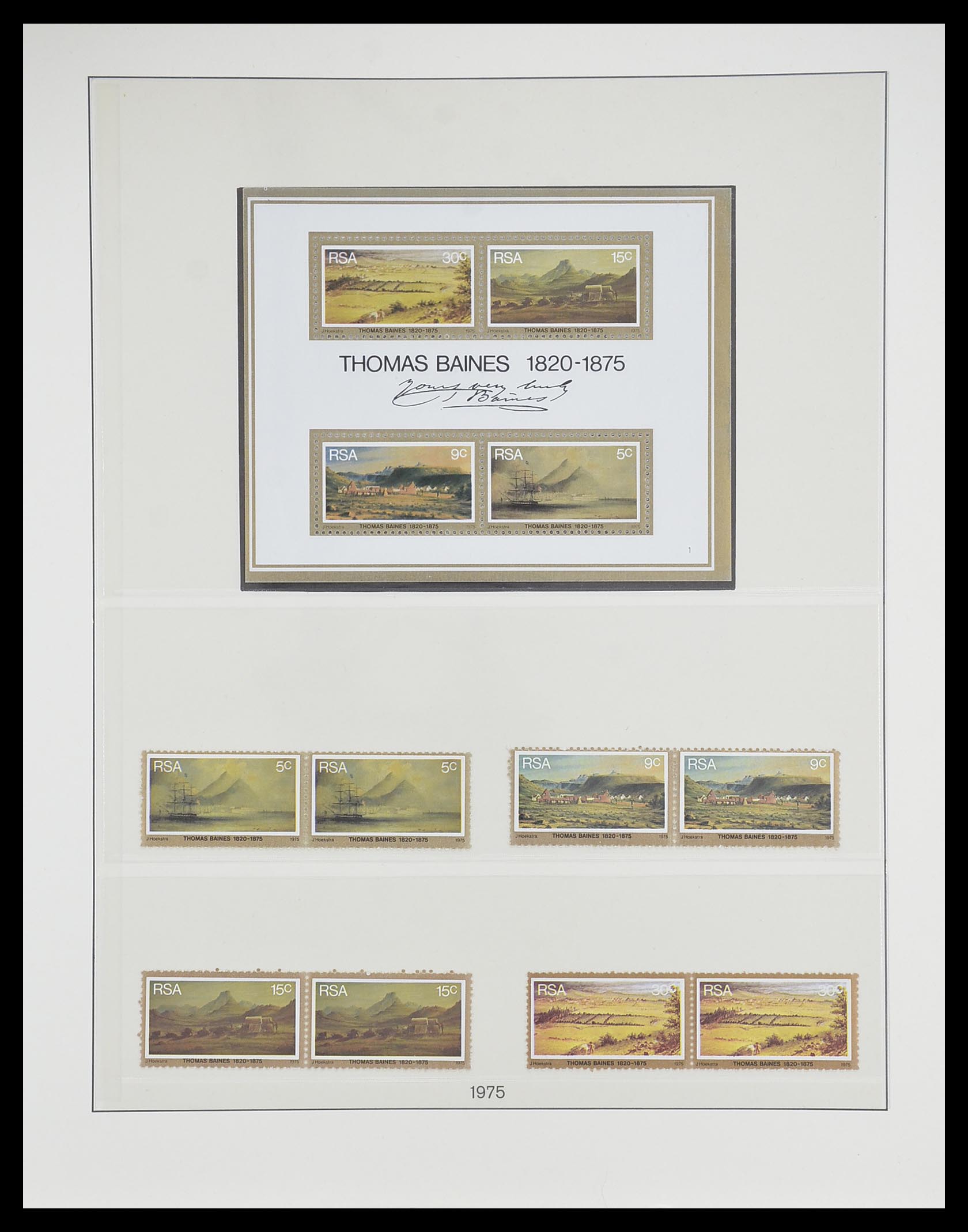 33533 019 - Postzegelverzameling 33533 Zuid Afrika 1961-2013.