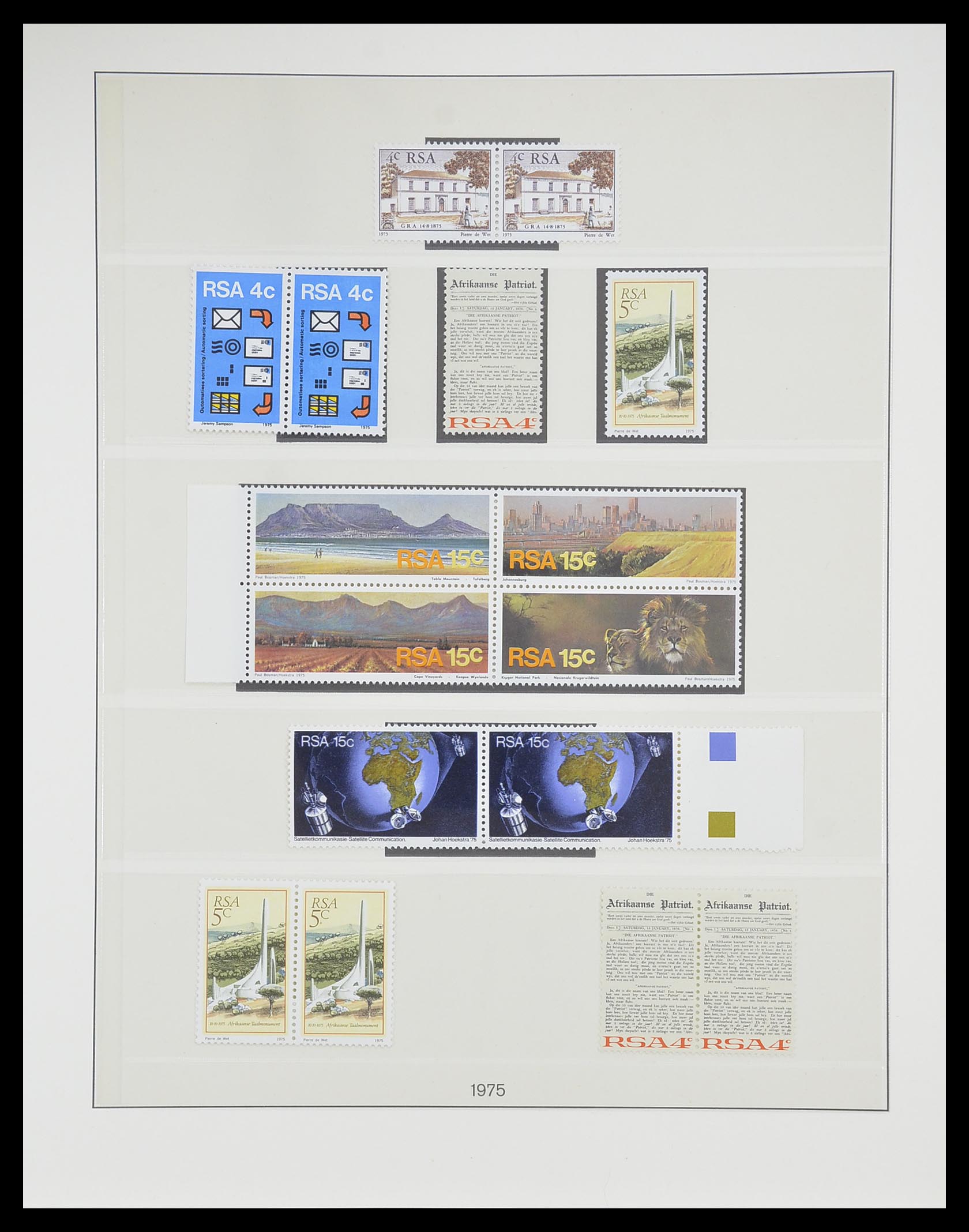 33533 020 - Postzegelverzameling 33533 Zuid Afrika 1961-2013.