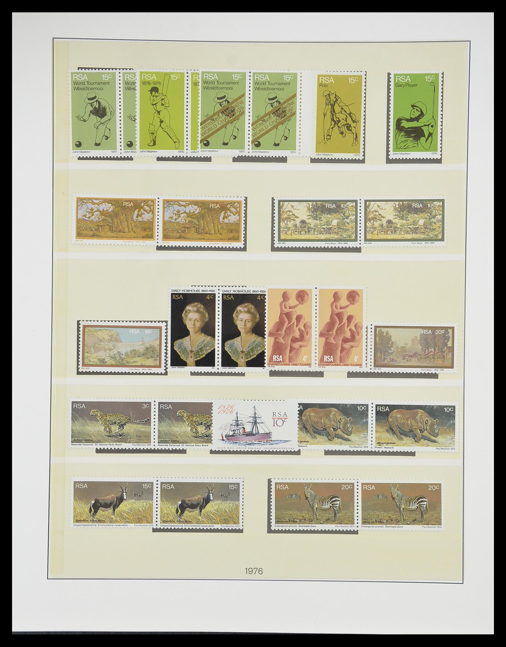 33533 021 - Postzegelverzameling 33533 Zuid Afrika 1961-2013.