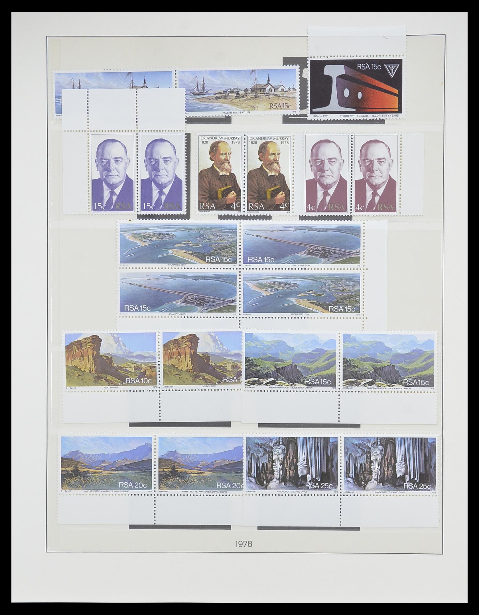 33533 025 - Postzegelverzameling 33533 Zuid Afrika 1961-2013.