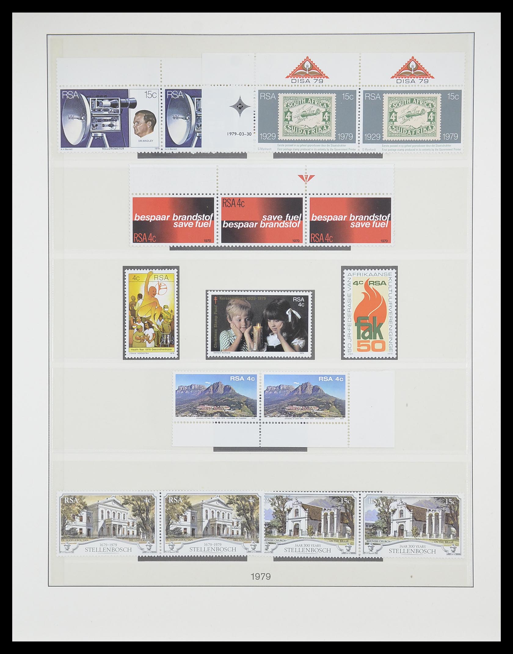 33533 027 - Postzegelverzameling 33533 Zuid Afrika 1961-2013.