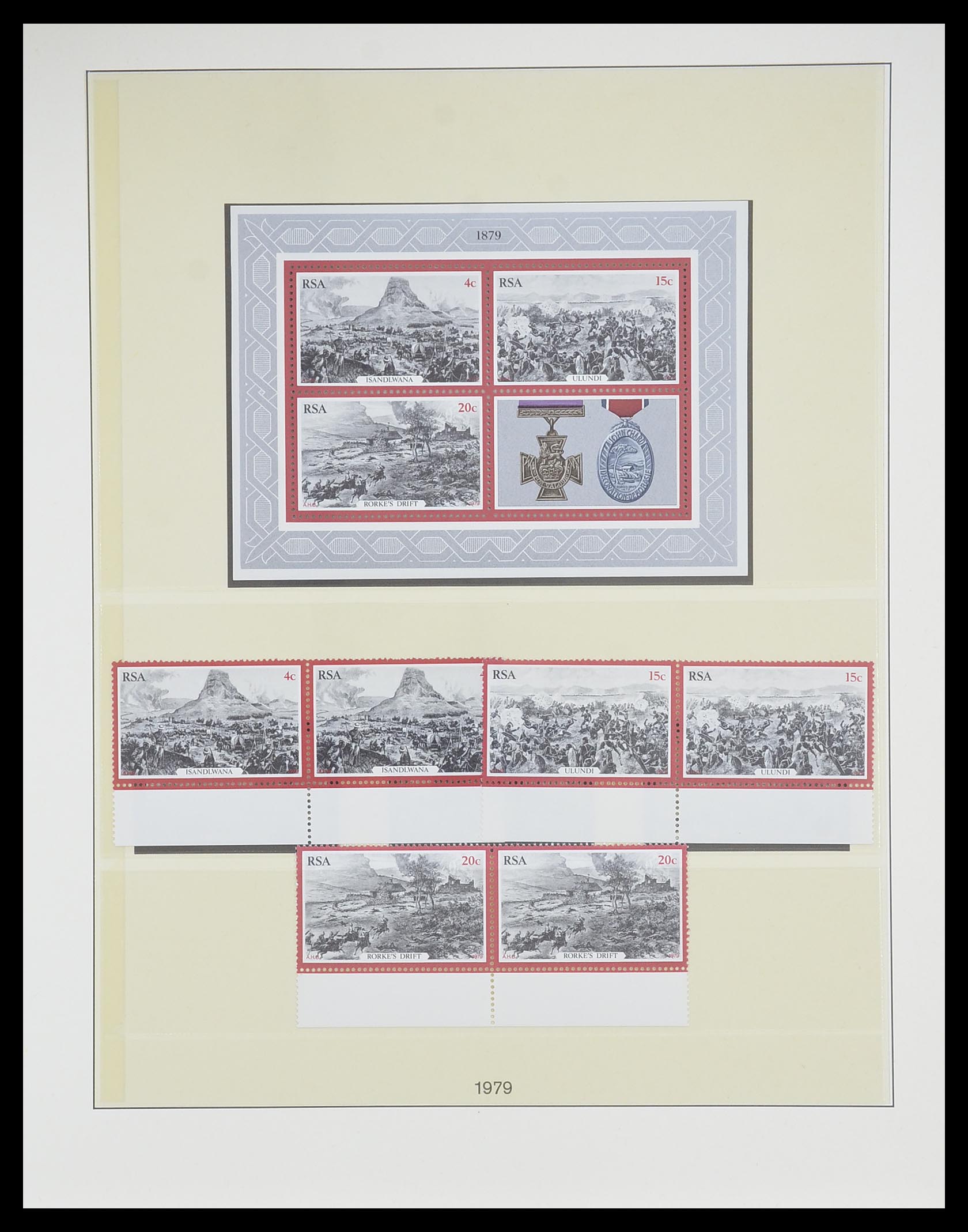 33533 028 - Postzegelverzameling 33533 Zuid Afrika 1961-2013.