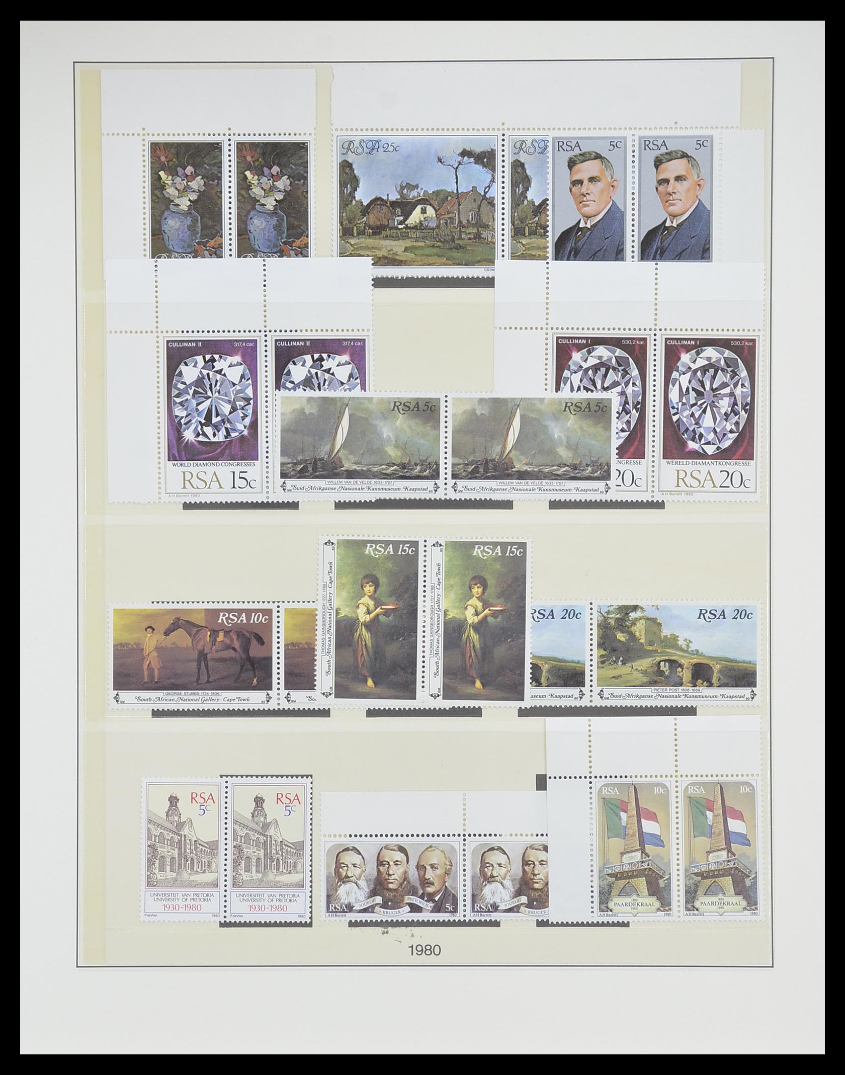 33533 030 - Postzegelverzameling 33533 Zuid Afrika 1961-2013.