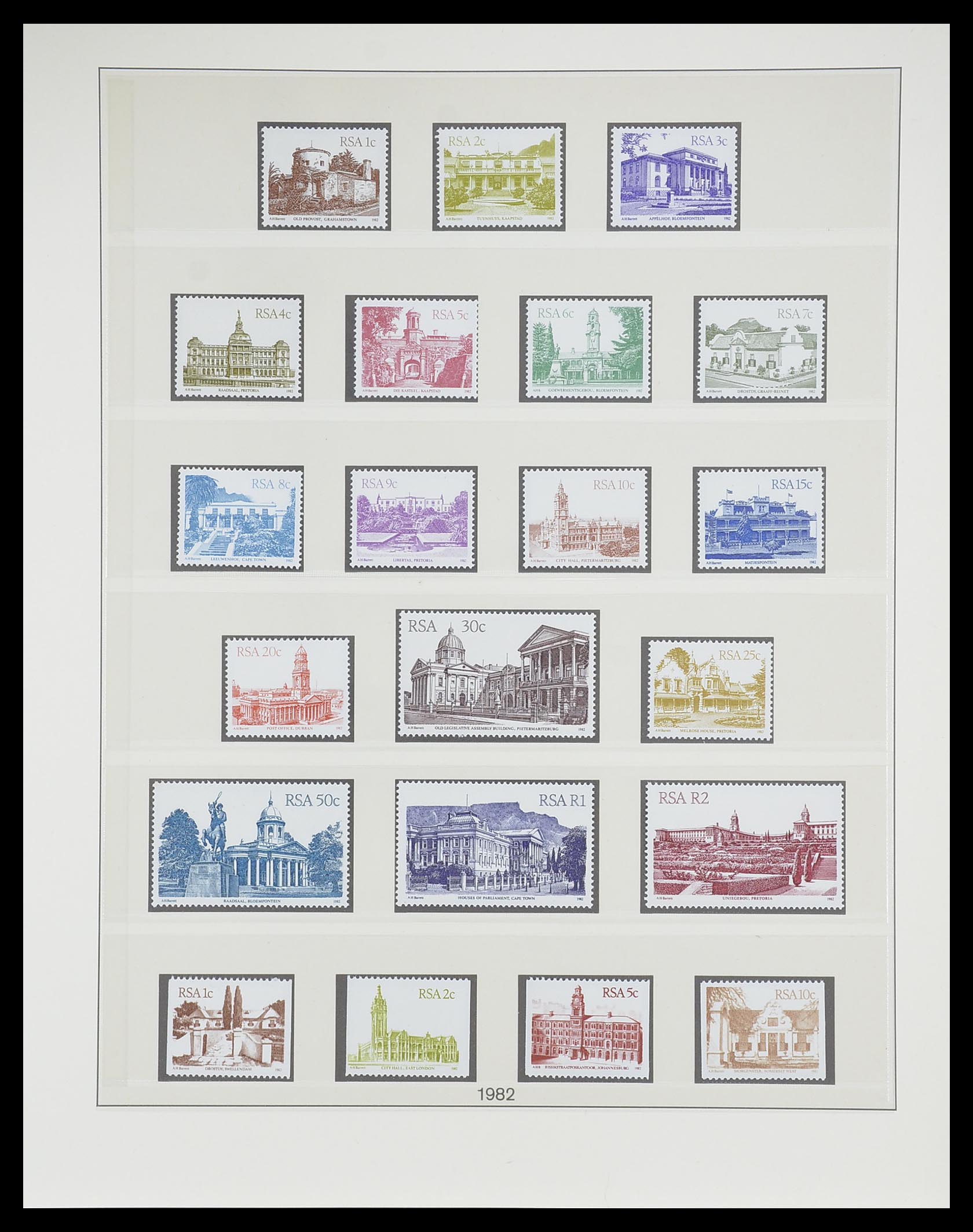 33533 036 - Postzegelverzameling 33533 Zuid Afrika 1961-2013.