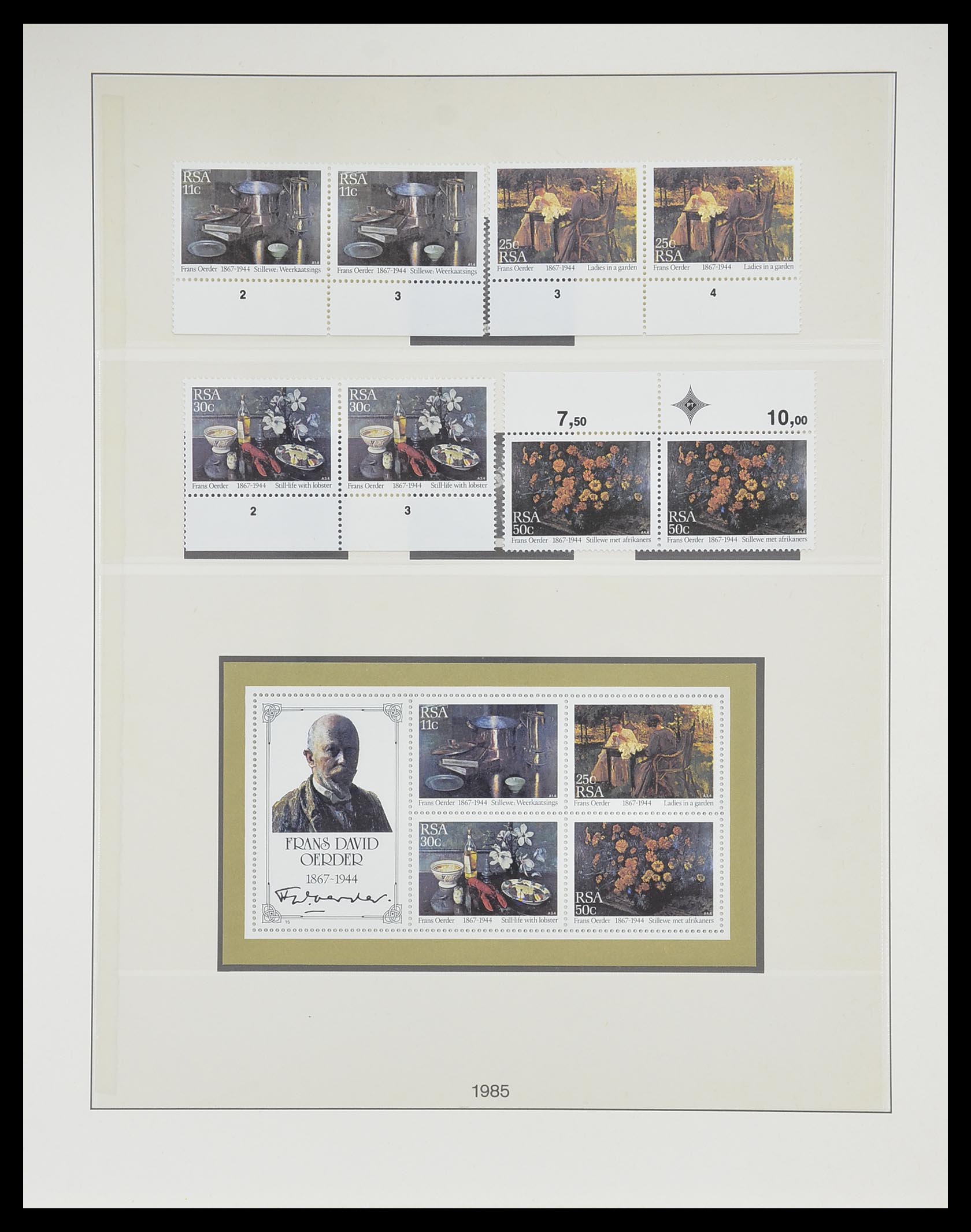 33533 043 - Postzegelverzameling 33533 Zuid Afrika 1961-2013.