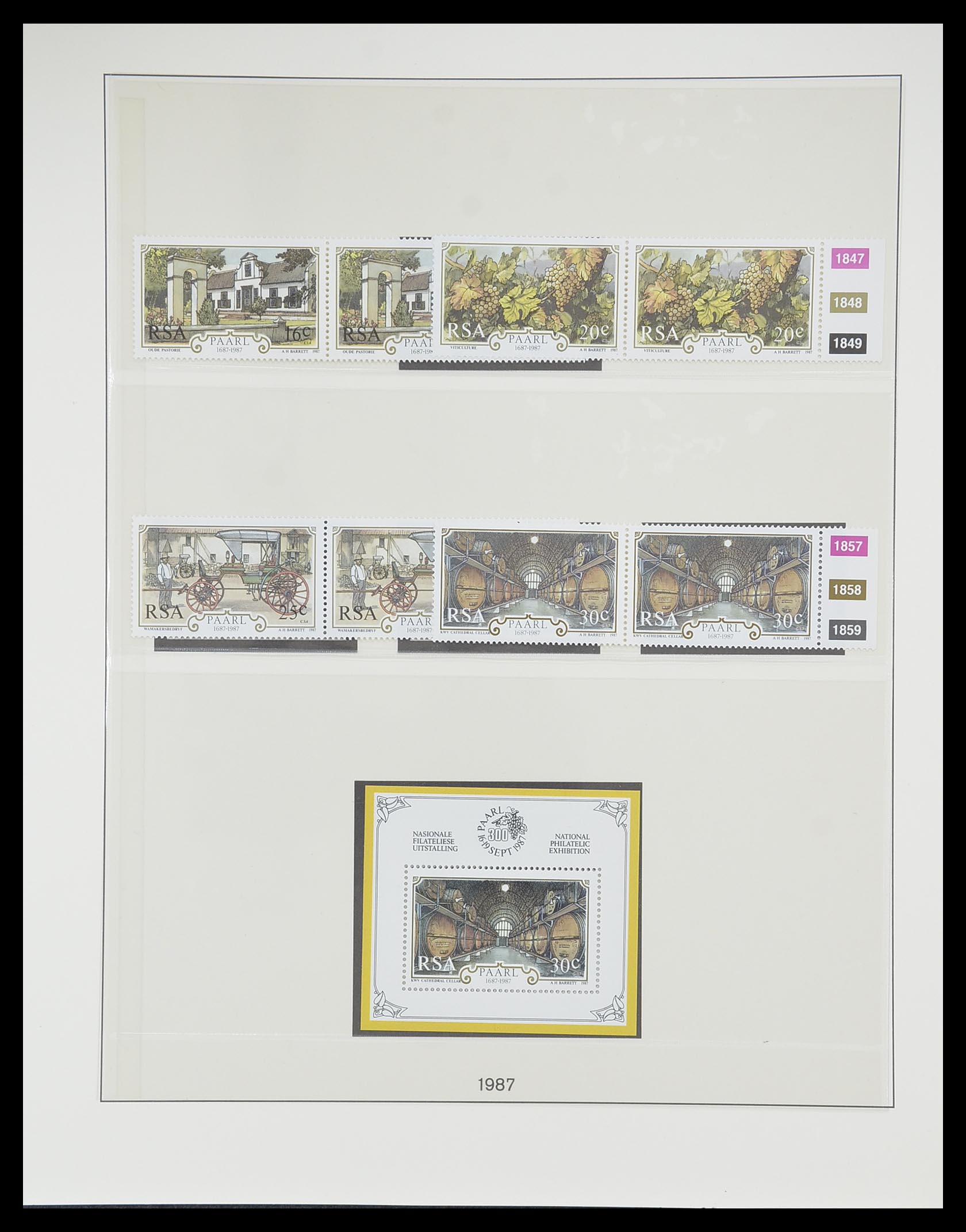 33533 047 - Postzegelverzameling 33533 Zuid Afrika 1961-2013.