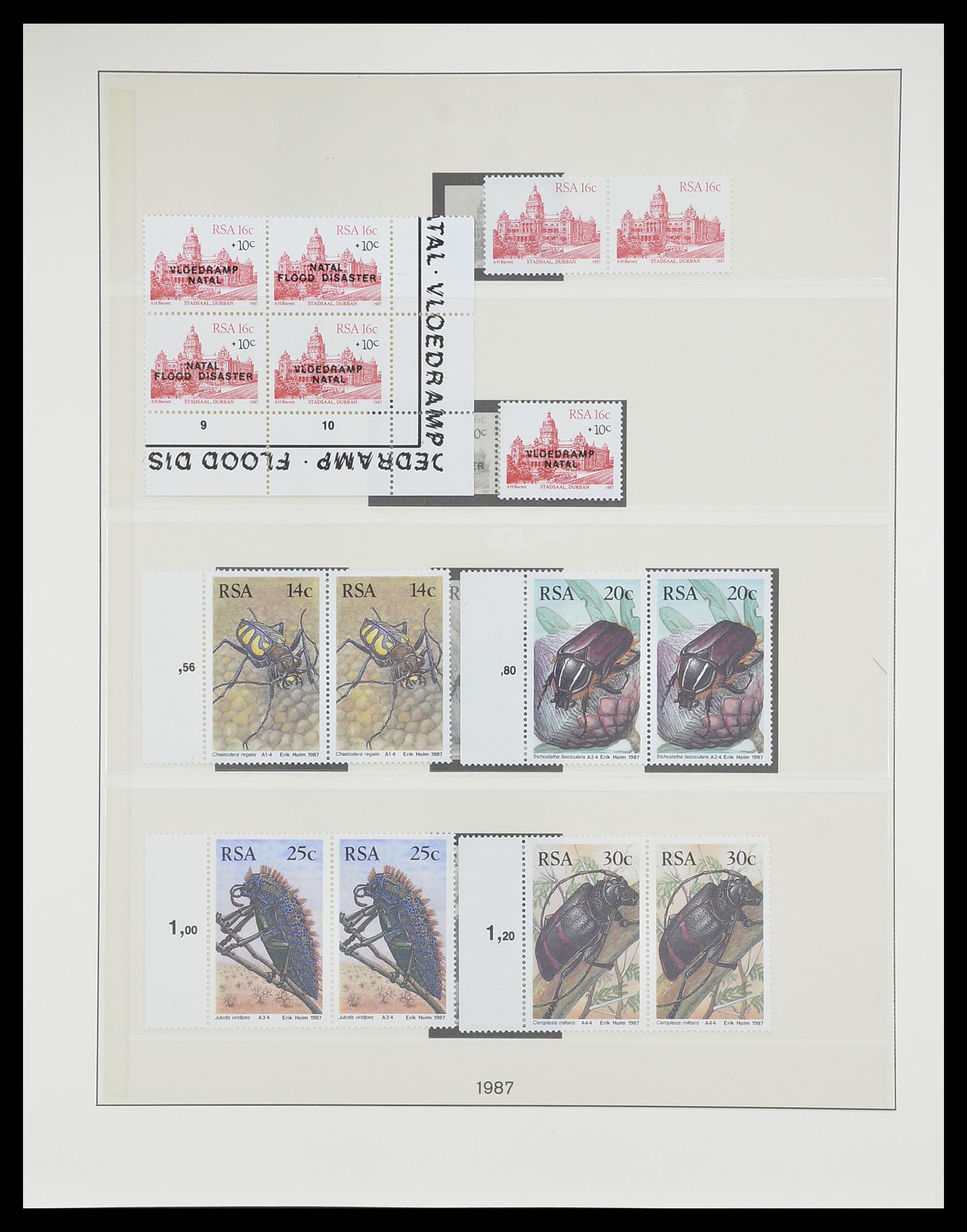 33533 048 - Postzegelverzameling 33533 Zuid Afrika 1961-2013.
