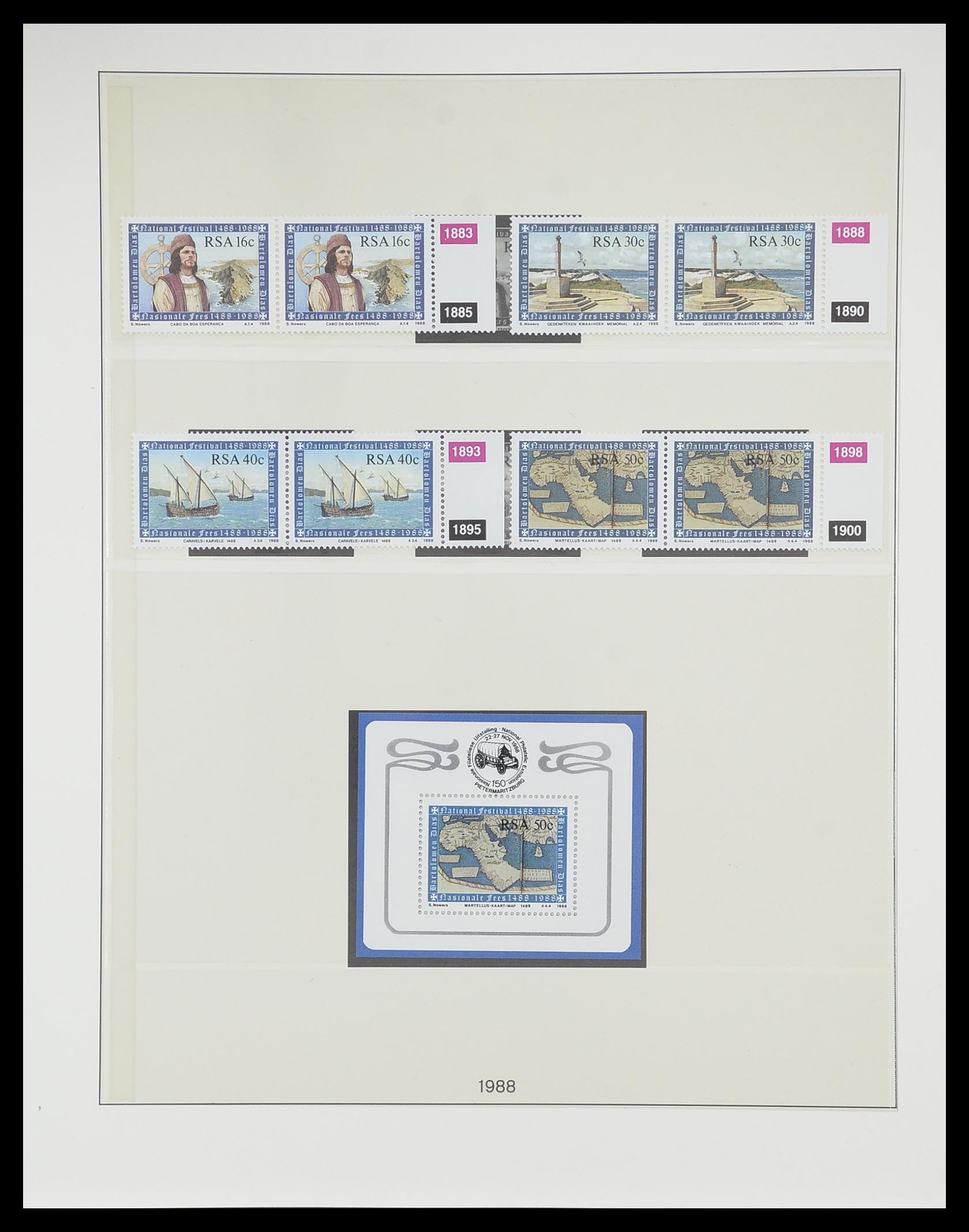 33533 050 - Postzegelverzameling 33533 Zuid Afrika 1961-2013.