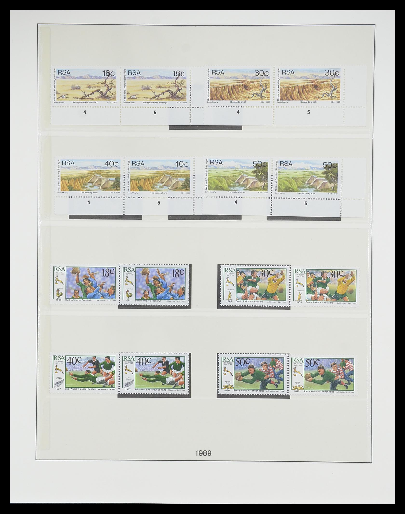 33533 056 - Postzegelverzameling 33533 Zuid Afrika 1961-2013.