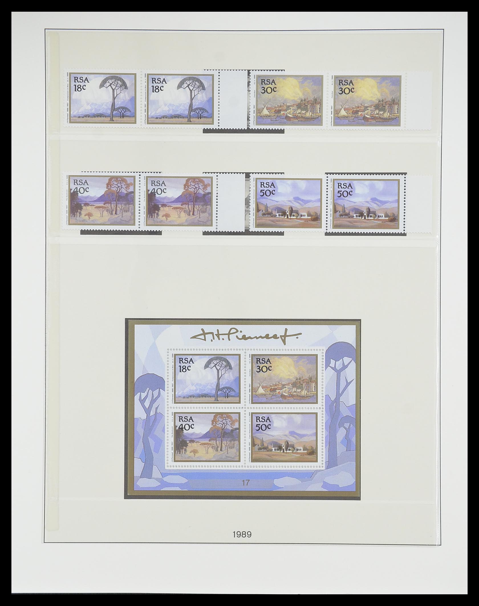33533 057 - Postzegelverzameling 33533 Zuid Afrika 1961-2013.