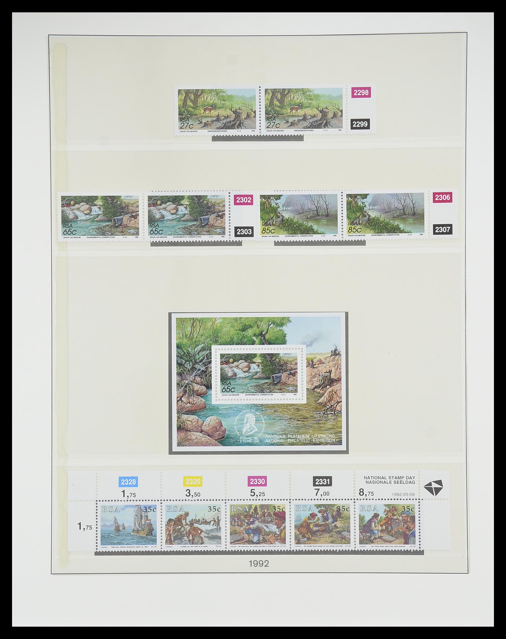 33533 065 - Postzegelverzameling 33533 Zuid Afrika 1961-2013.