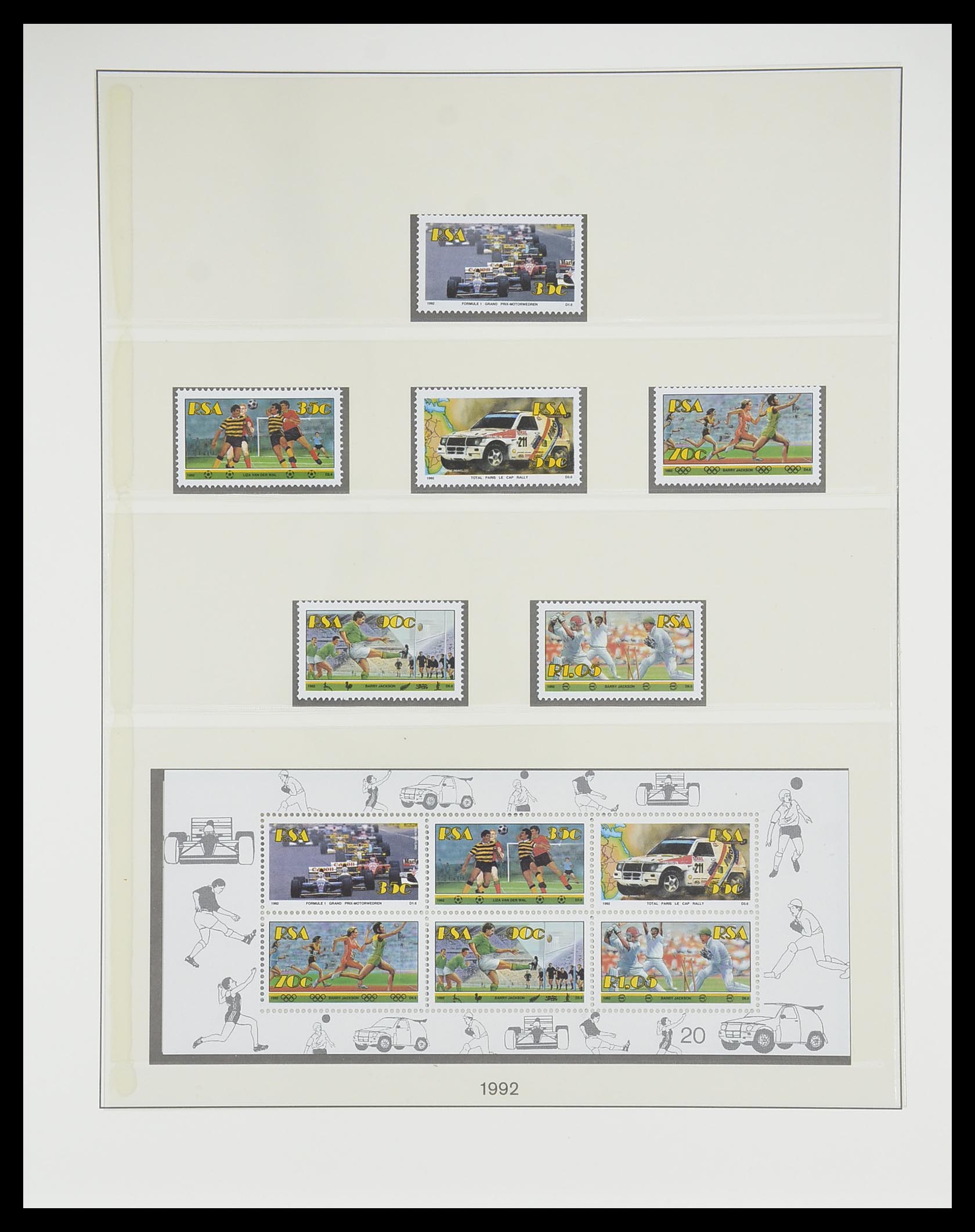 33533 066 - Postzegelverzameling 33533 Zuid Afrika 1961-2013.