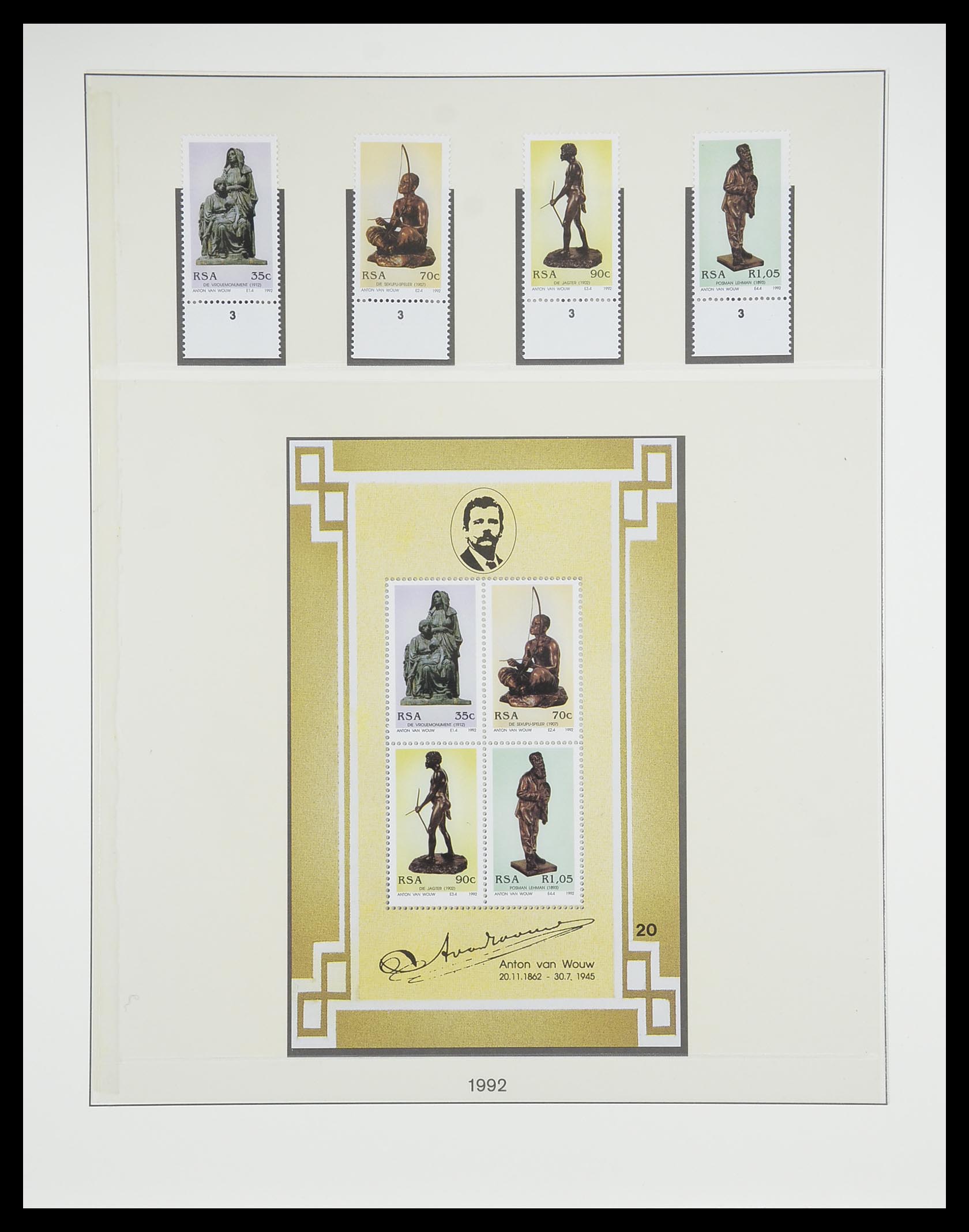 33533 068 - Postzegelverzameling 33533 Zuid Afrika 1961-2013.