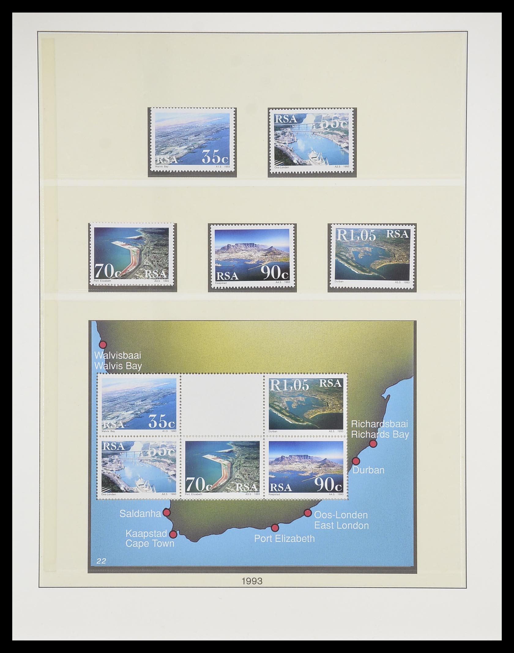 33533 069 - Postzegelverzameling 33533 Zuid Afrika 1961-2013.