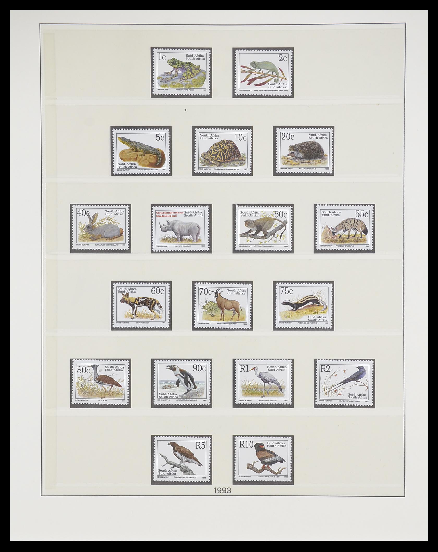 33533 071 - Postzegelverzameling 33533 Zuid Afrika 1961-2013.