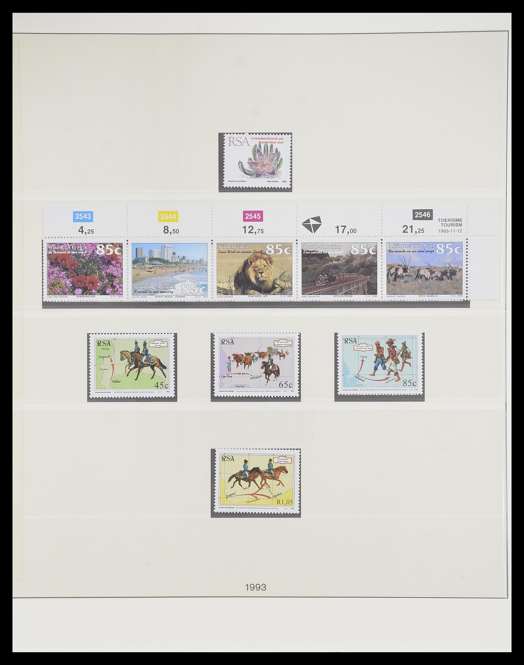 33533 072 - Postzegelverzameling 33533 Zuid Afrika 1961-2013.