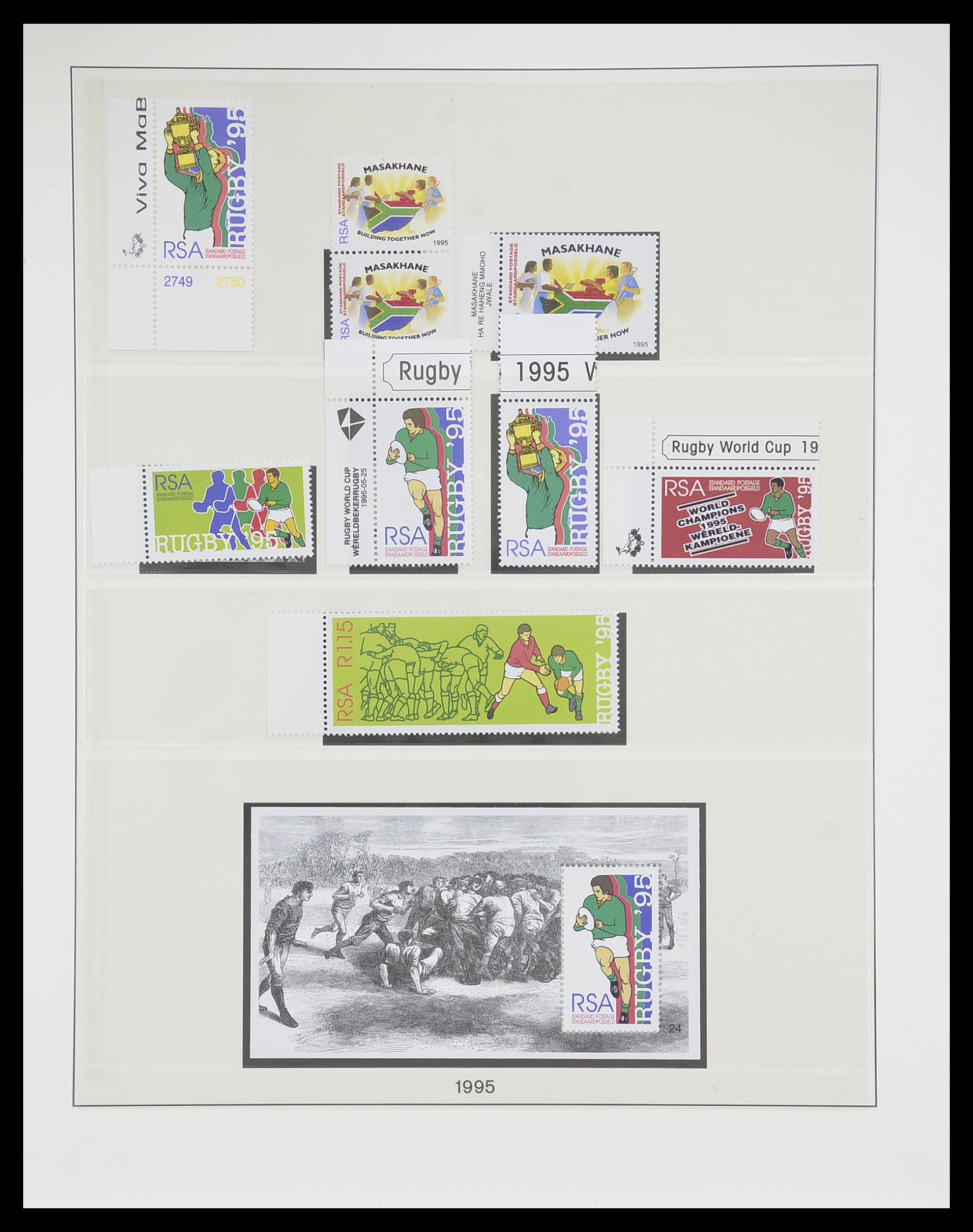 33533 079 - Postzegelverzameling 33533 Zuid Afrika 1961-2013.