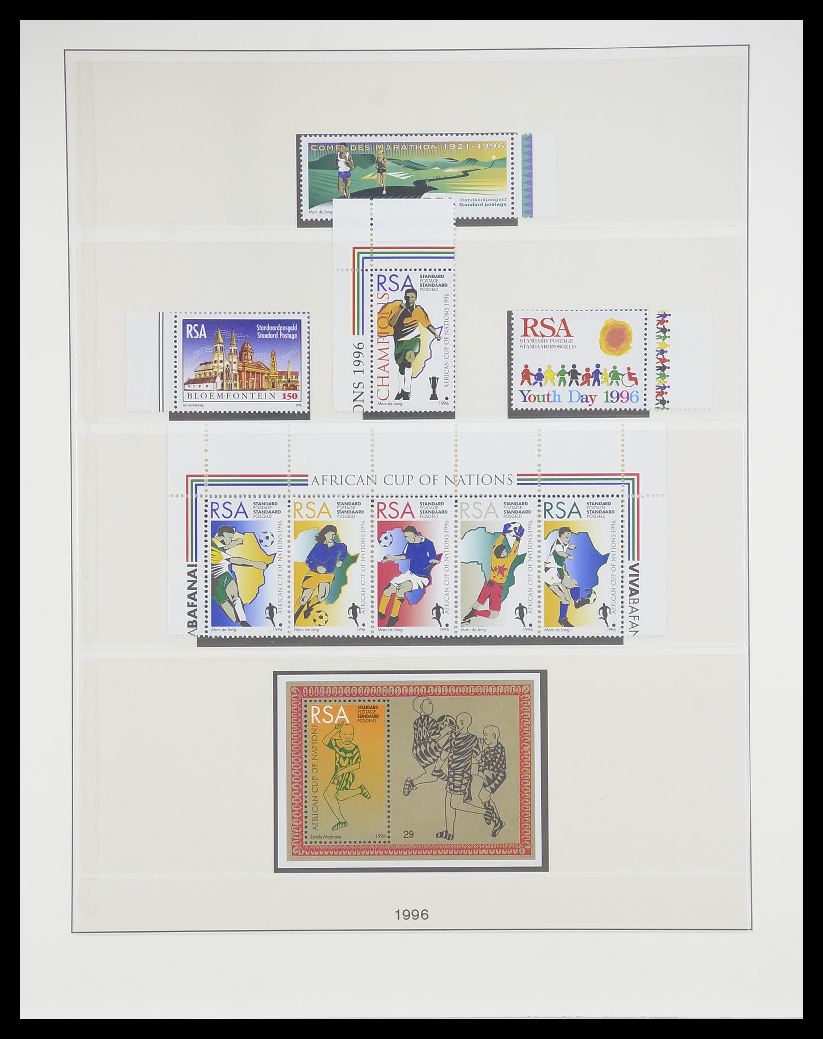 33533 084 - Postzegelverzameling 33533 Zuid Afrika 1961-2013.