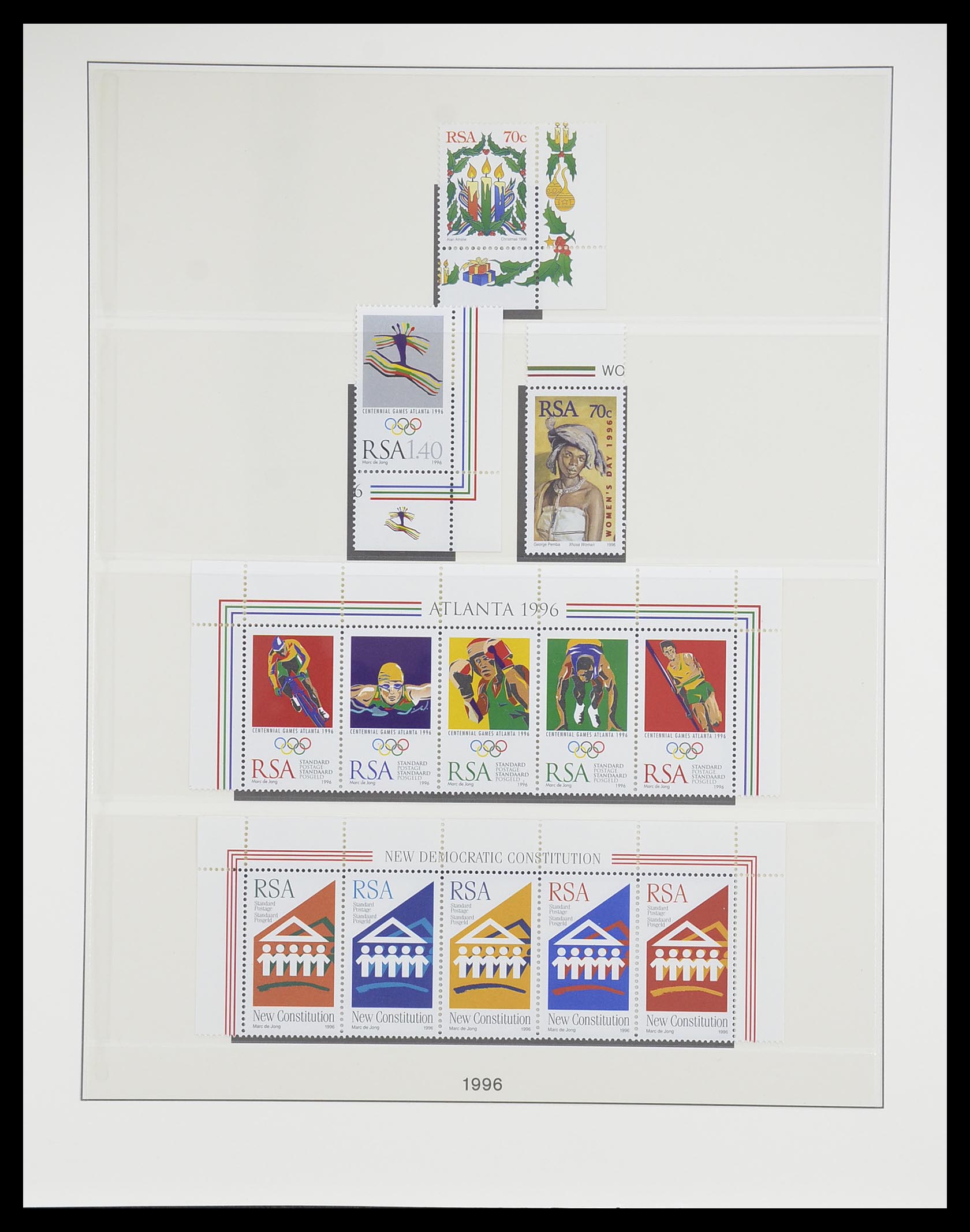 33533 086 - Postzegelverzameling 33533 Zuid Afrika 1961-2013.