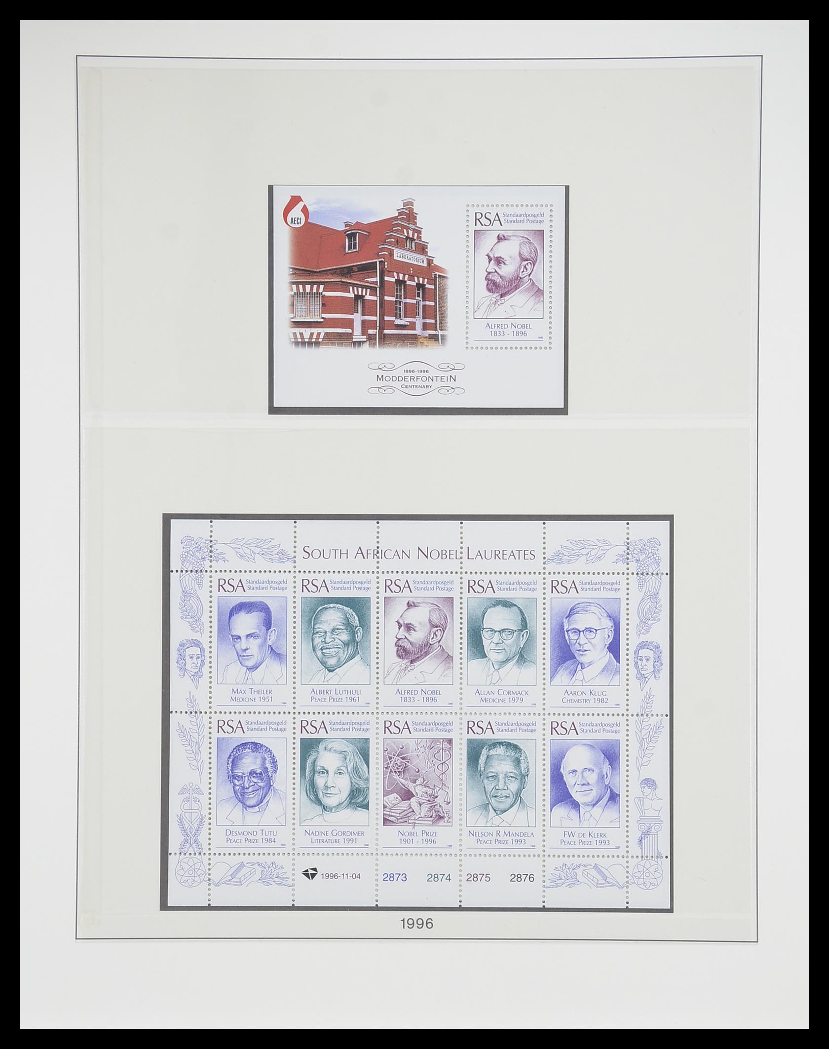 33533 090 - Postzegelverzameling 33533 Zuid Afrika 1961-2013.