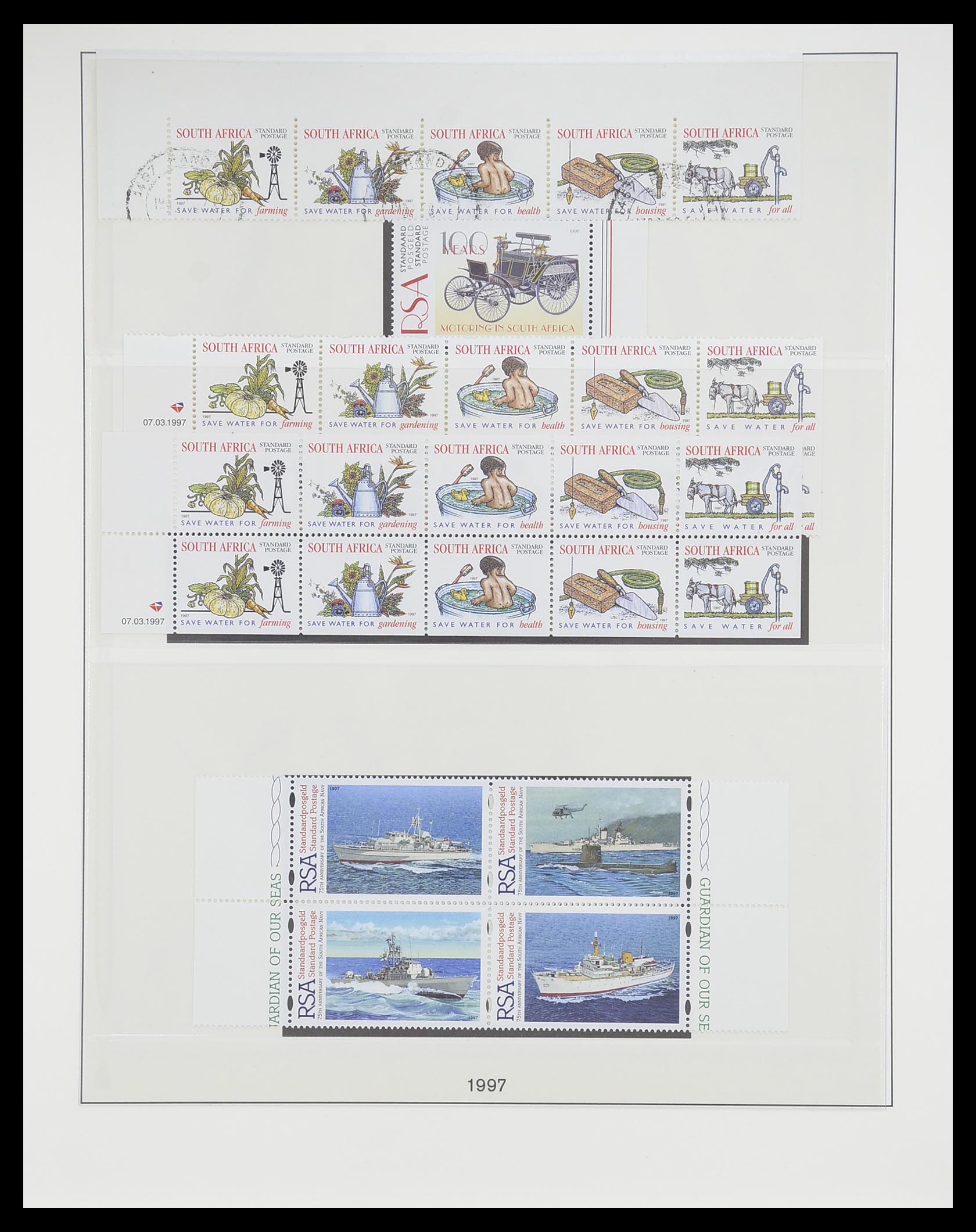 33533 092 - Postzegelverzameling 33533 Zuid Afrika 1961-2013.