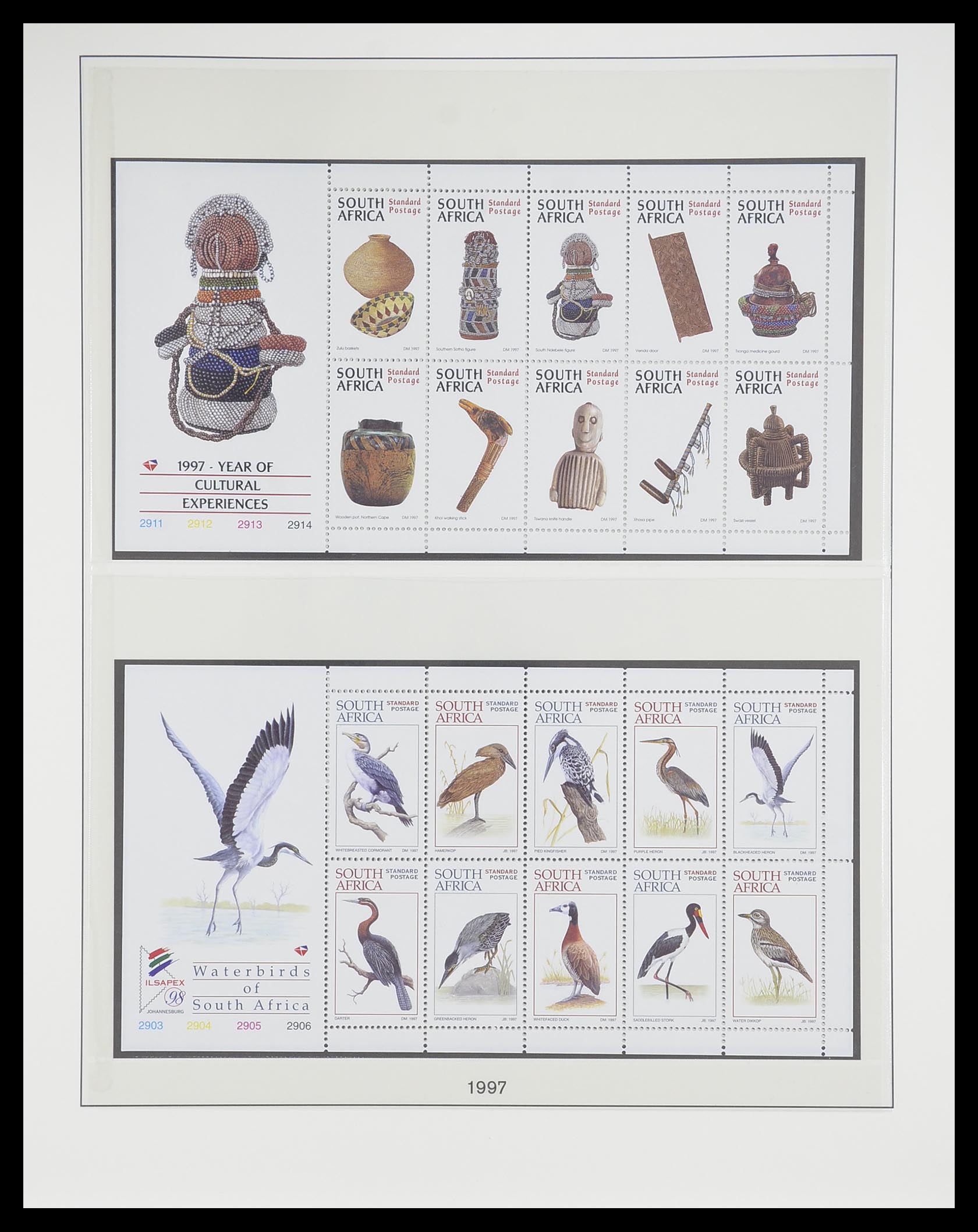 33533 093 - Postzegelverzameling 33533 Zuid Afrika 1961-2013.