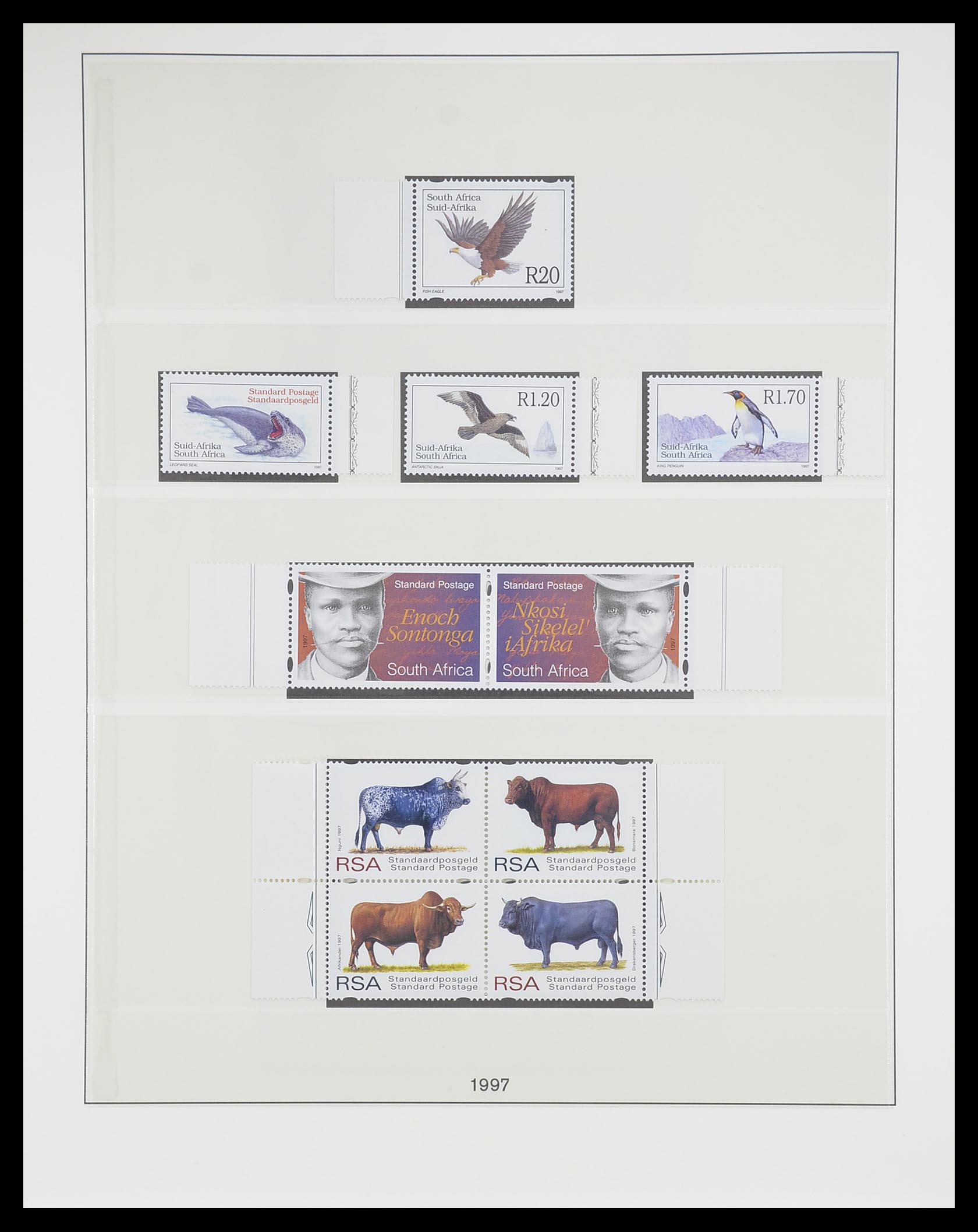 33533 094 - Postzegelverzameling 33533 Zuid Afrika 1961-2013.