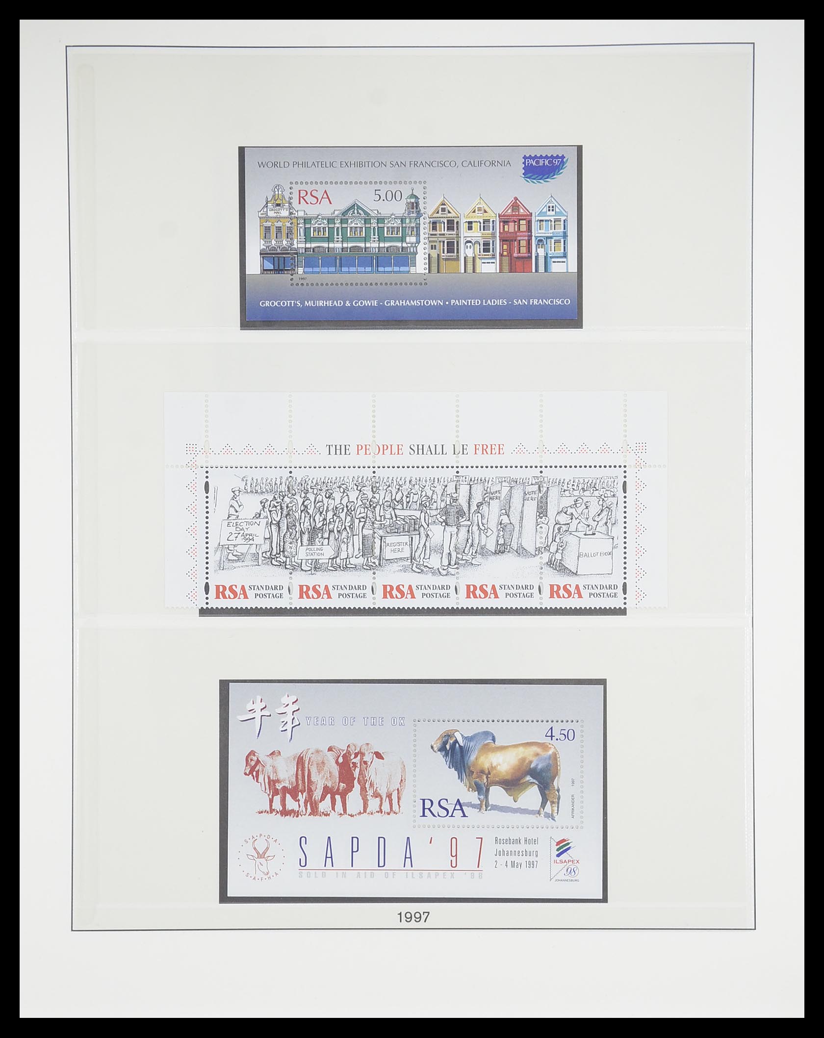 33533 095 - Postzegelverzameling 33533 Zuid Afrika 1961-2013.