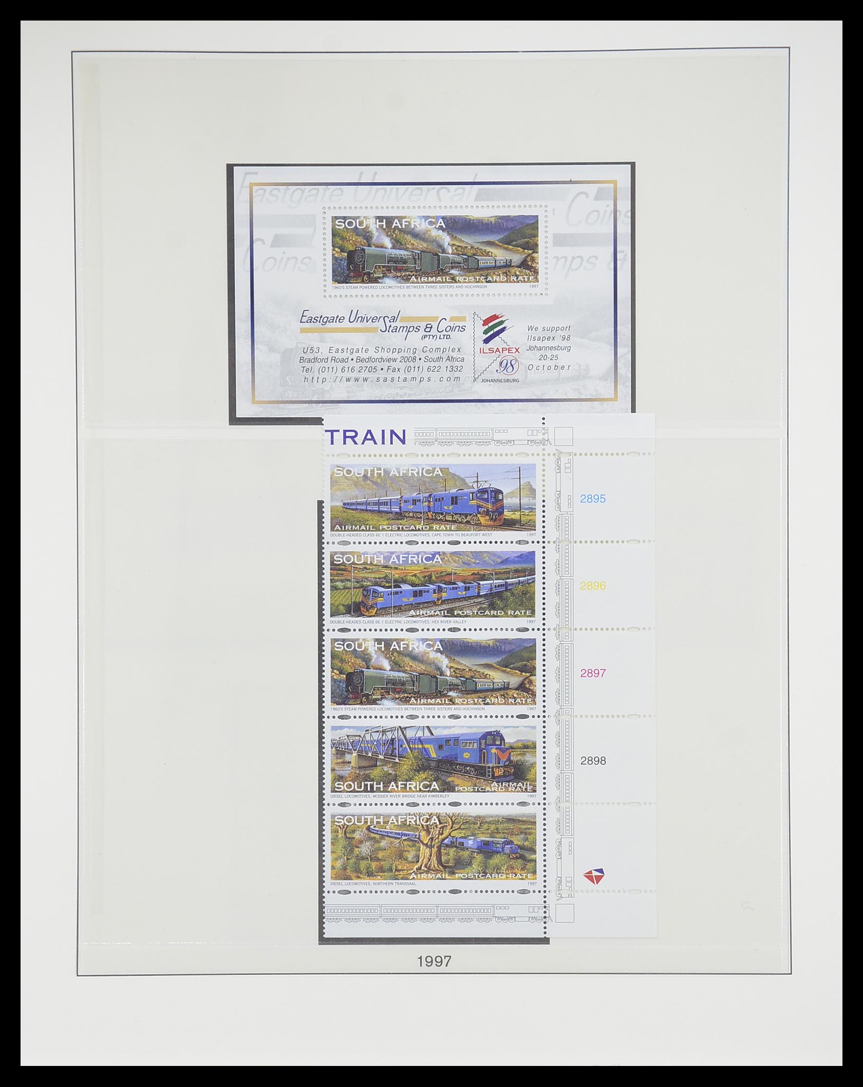 33533 096 - Postzegelverzameling 33533 Zuid Afrika 1961-2013.