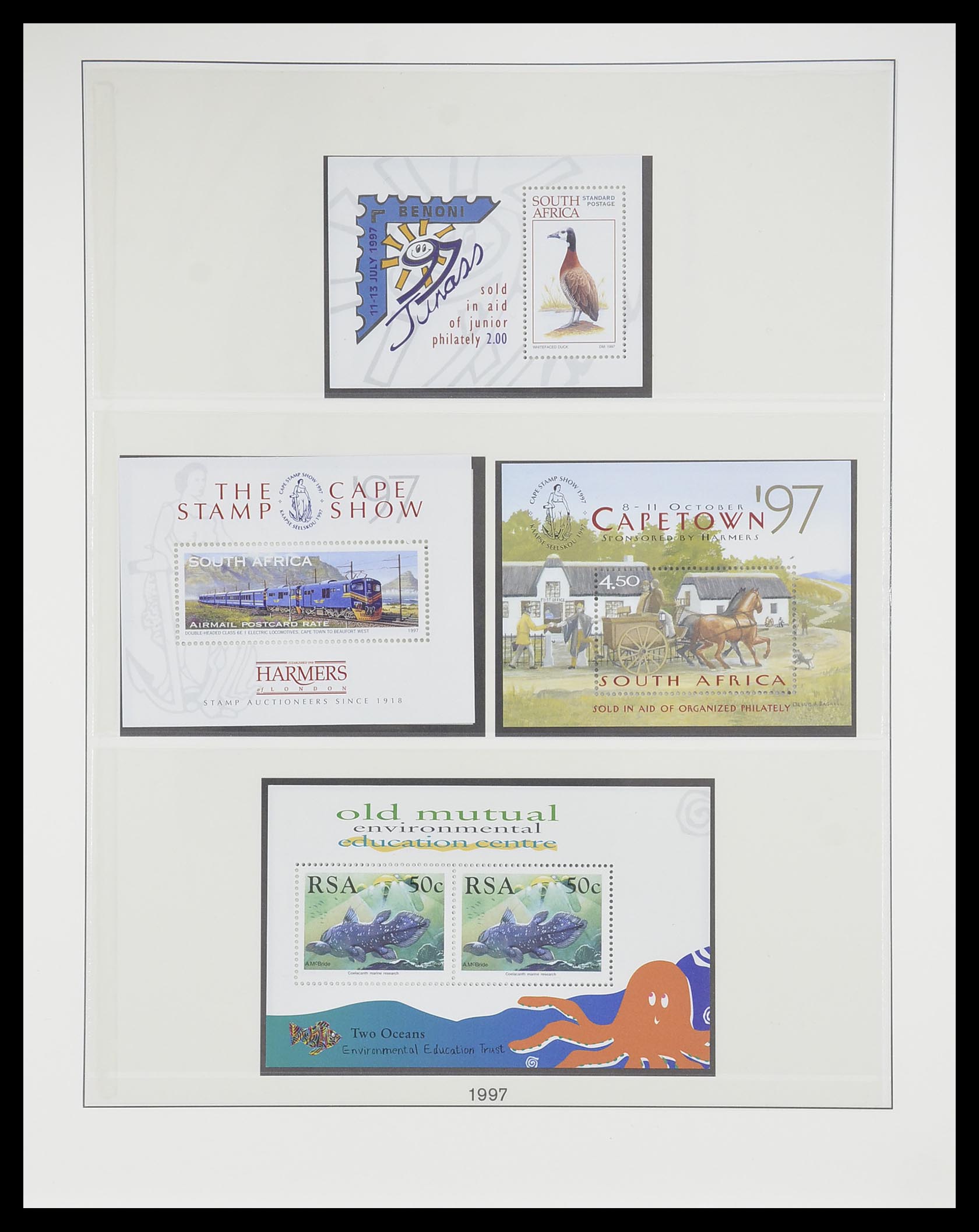 33533 097 - Postzegelverzameling 33533 Zuid Afrika 1961-2013.