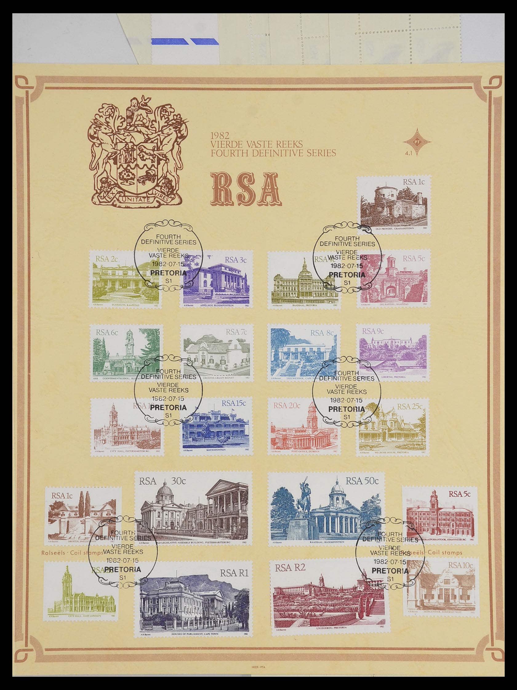 33533 367 - Postzegelverzameling 33533 Zuid Afrika 1961-2013.