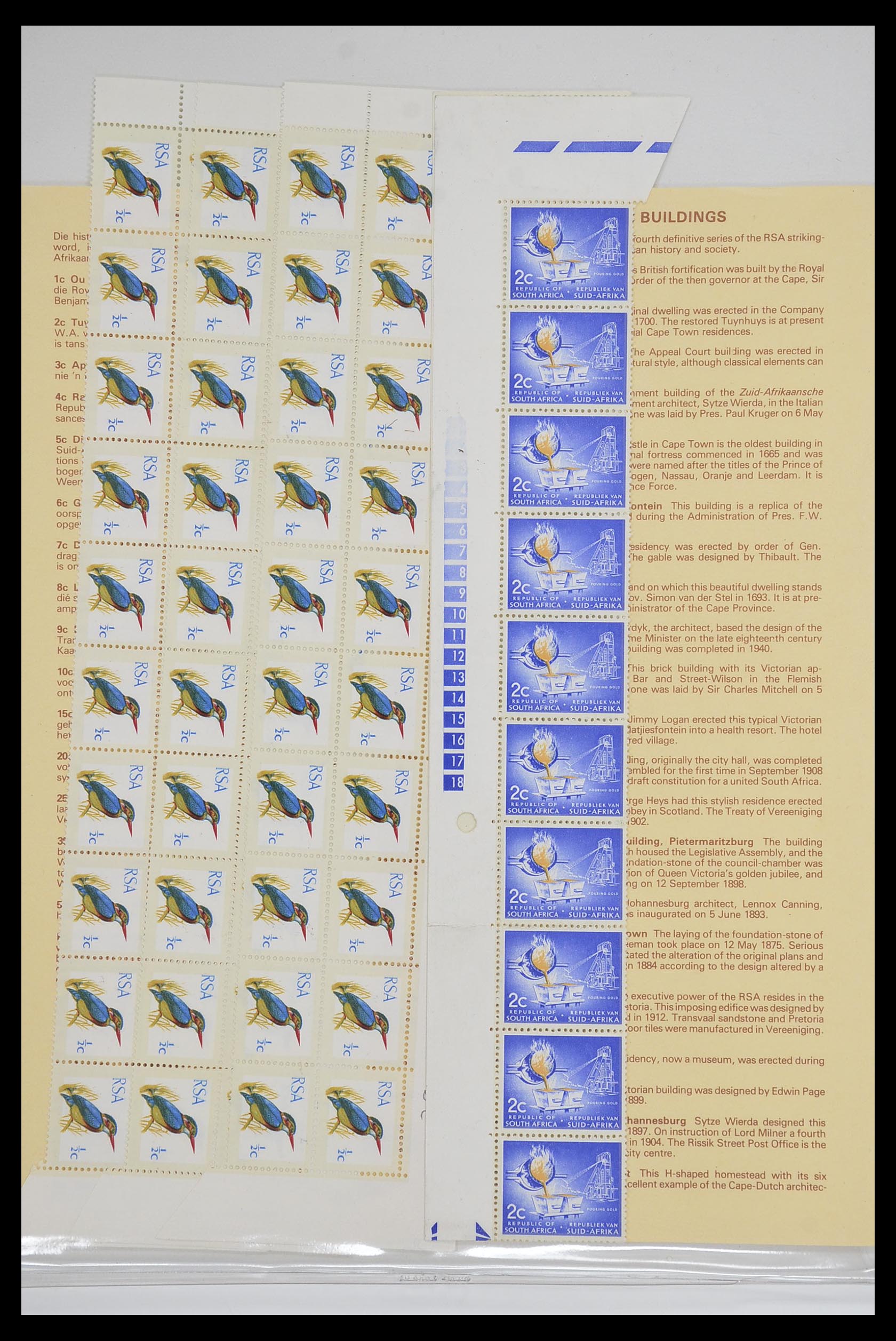 33533 368 - Postzegelverzameling 33533 Zuid Afrika 1961-2013.