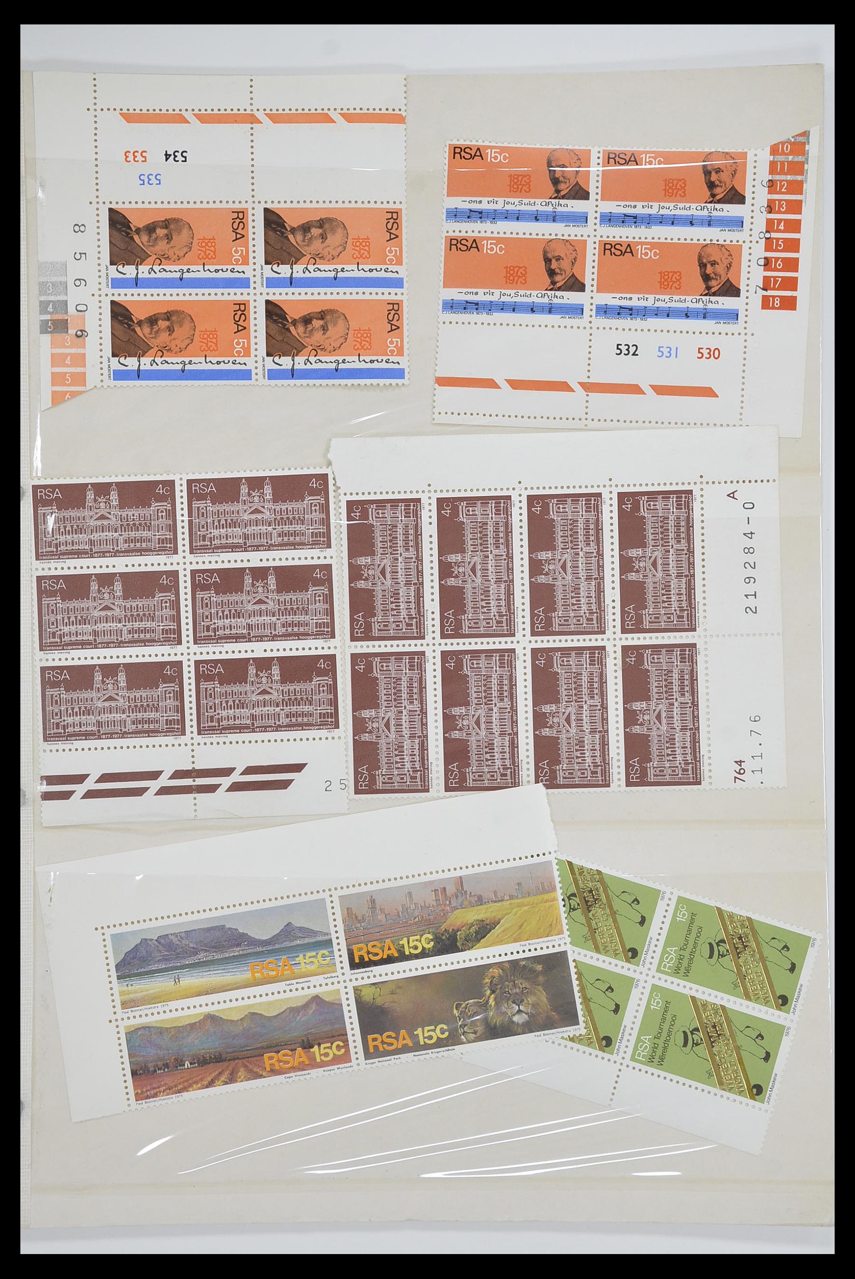 33533 369 - Postzegelverzameling 33533 Zuid Afrika 1961-2013.