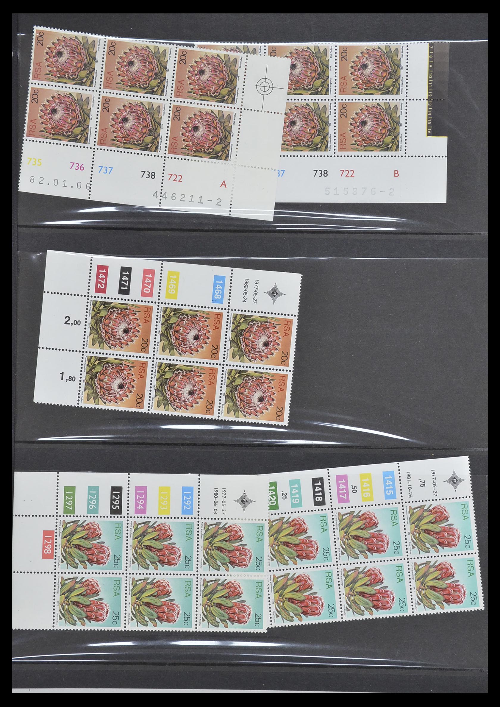 33533 379 - Postzegelverzameling 33533 Zuid Afrika 1961-2013.