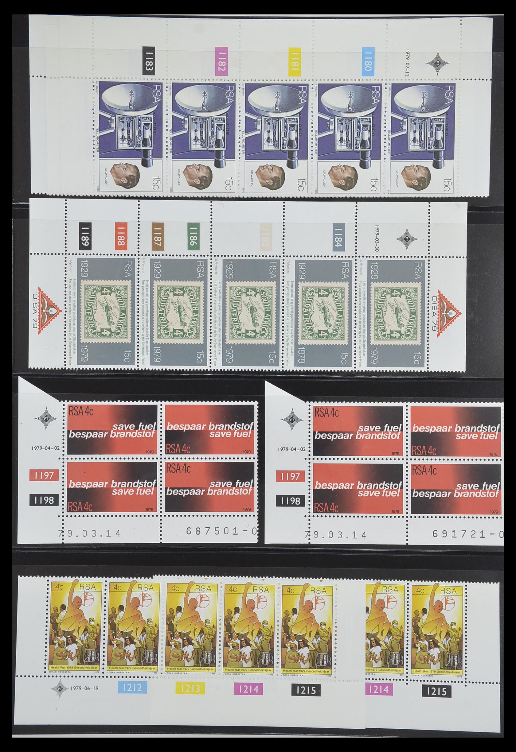 33533 385 - Postzegelverzameling 33533 Zuid Afrika 1961-2013.