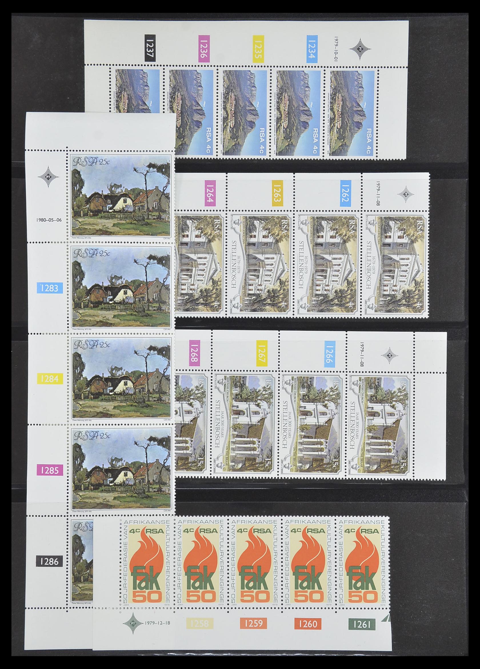33533 388 - Postzegelverzameling 33533 Zuid Afrika 1961-2013.