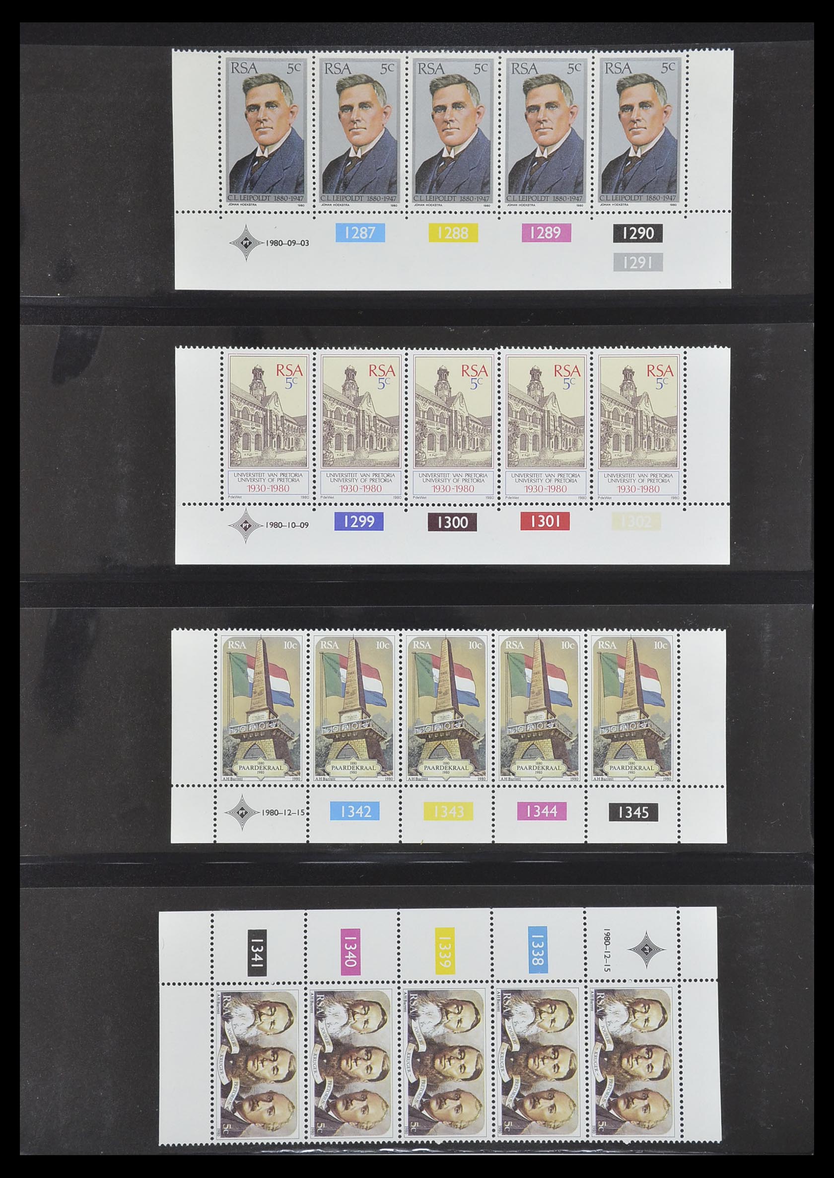 33533 390 - Postzegelverzameling 33533 Zuid Afrika 1961-2013.