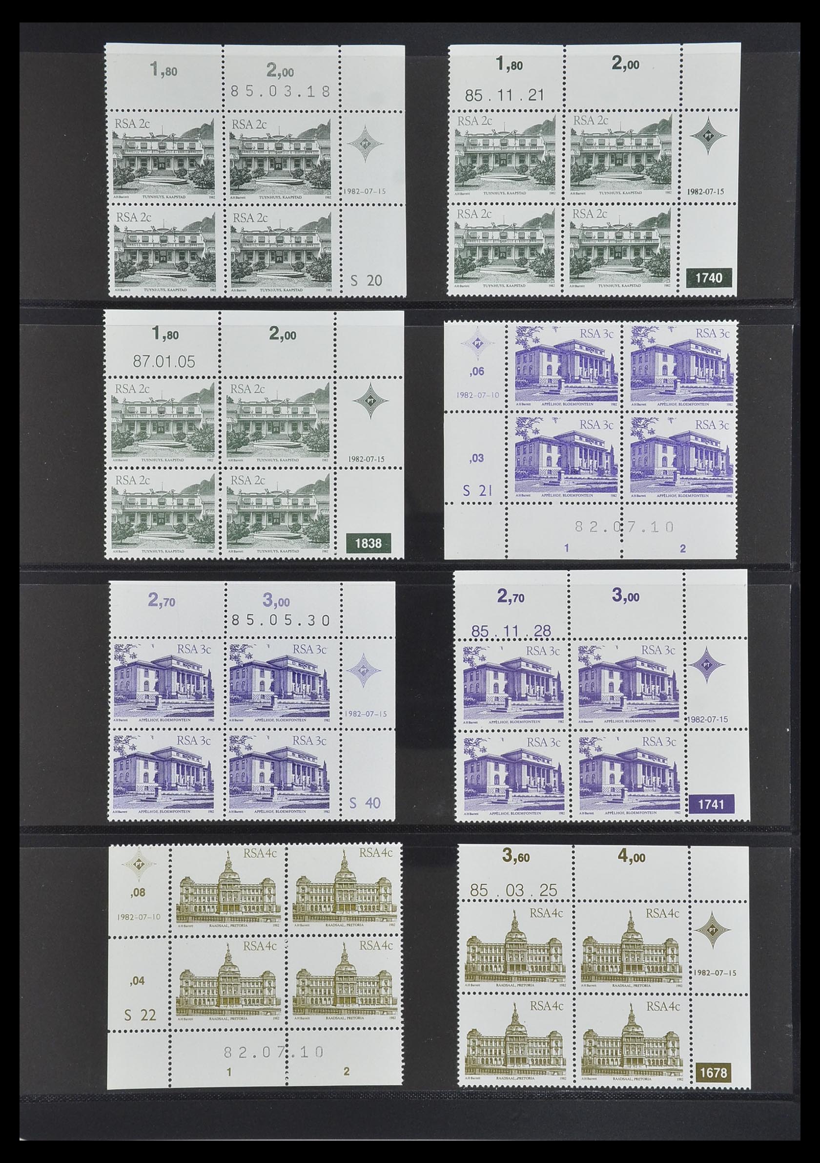 33533 398 - Postzegelverzameling 33533 Zuid Afrika 1961-2013.