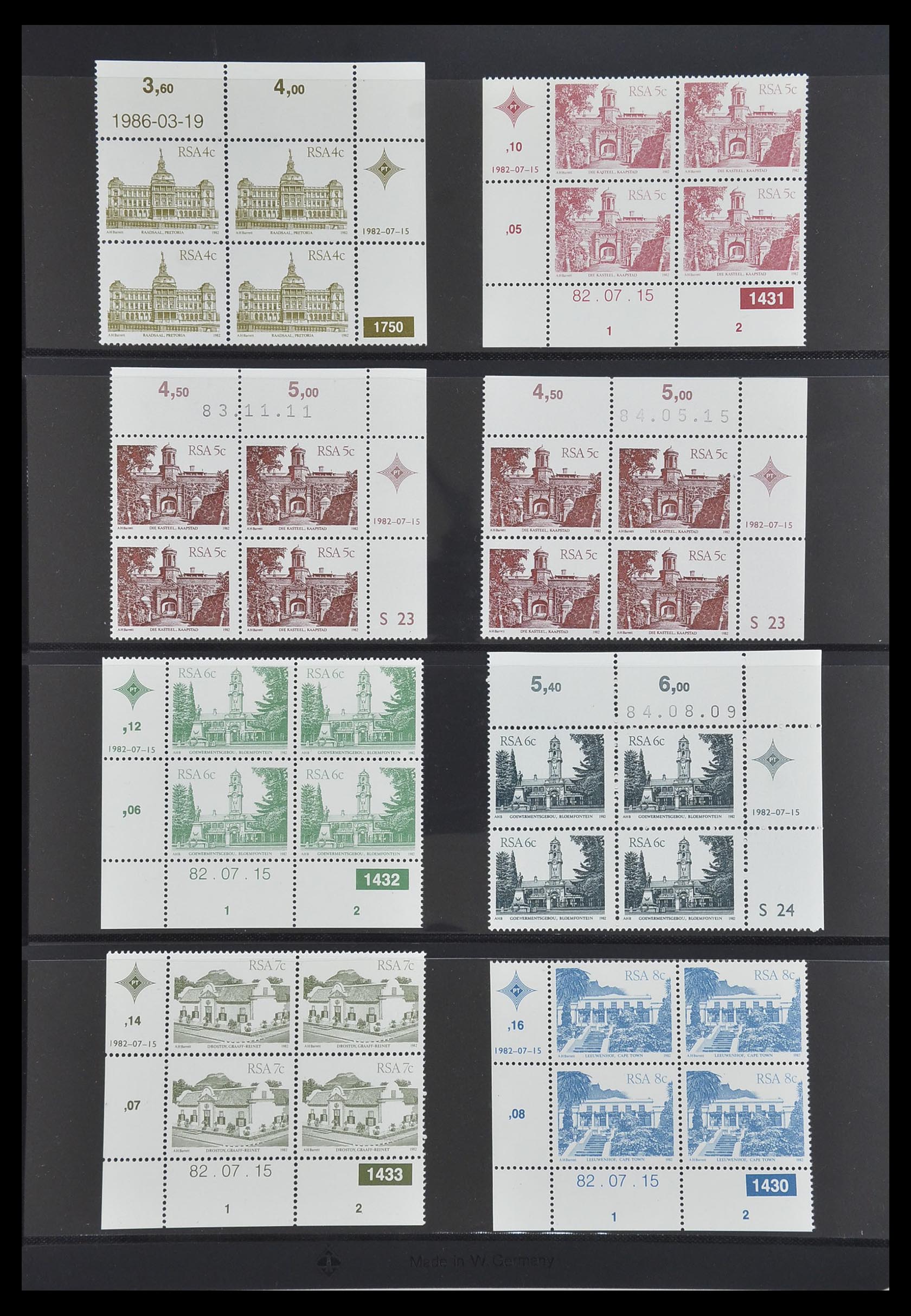 33533 399 - Stamp collection 33533 South Africa 1961-2013.