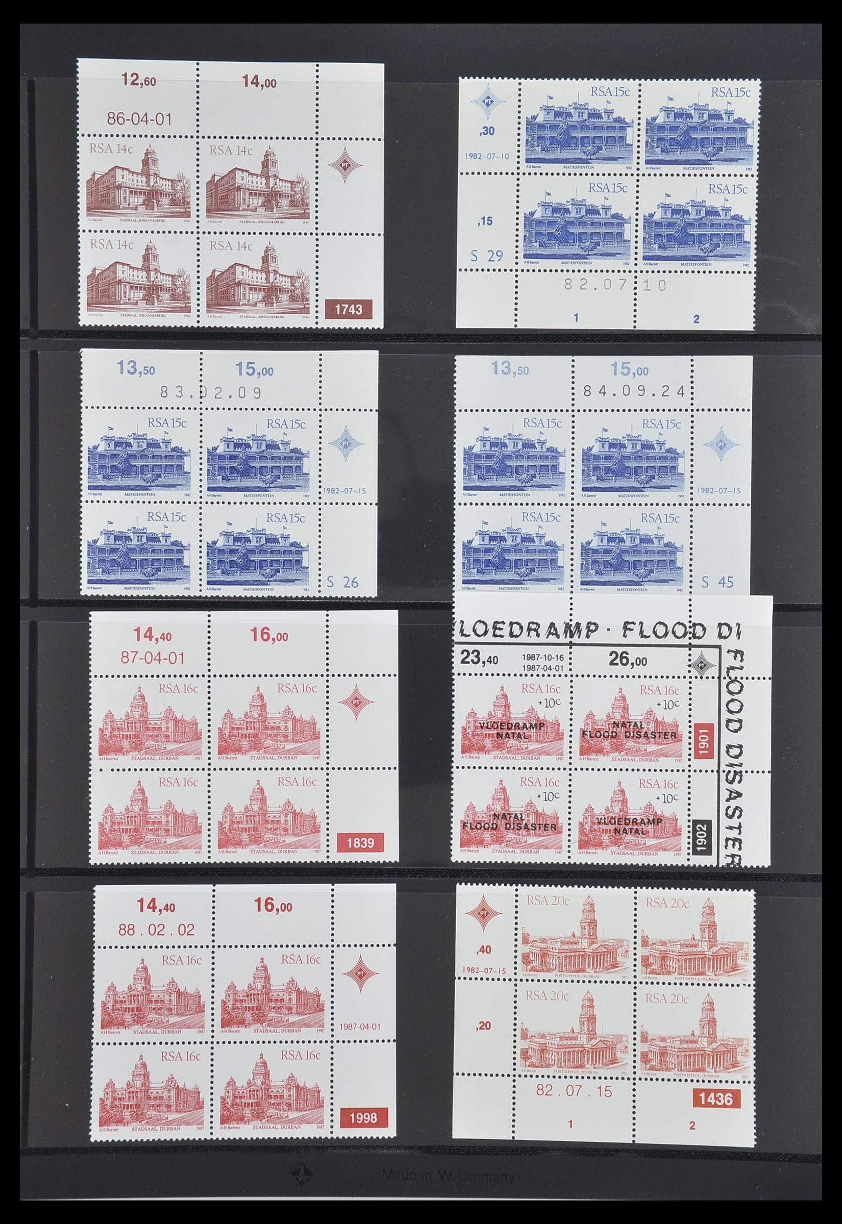 33533 401 - Postzegelverzameling 33533 Zuid Afrika 1961-2013.