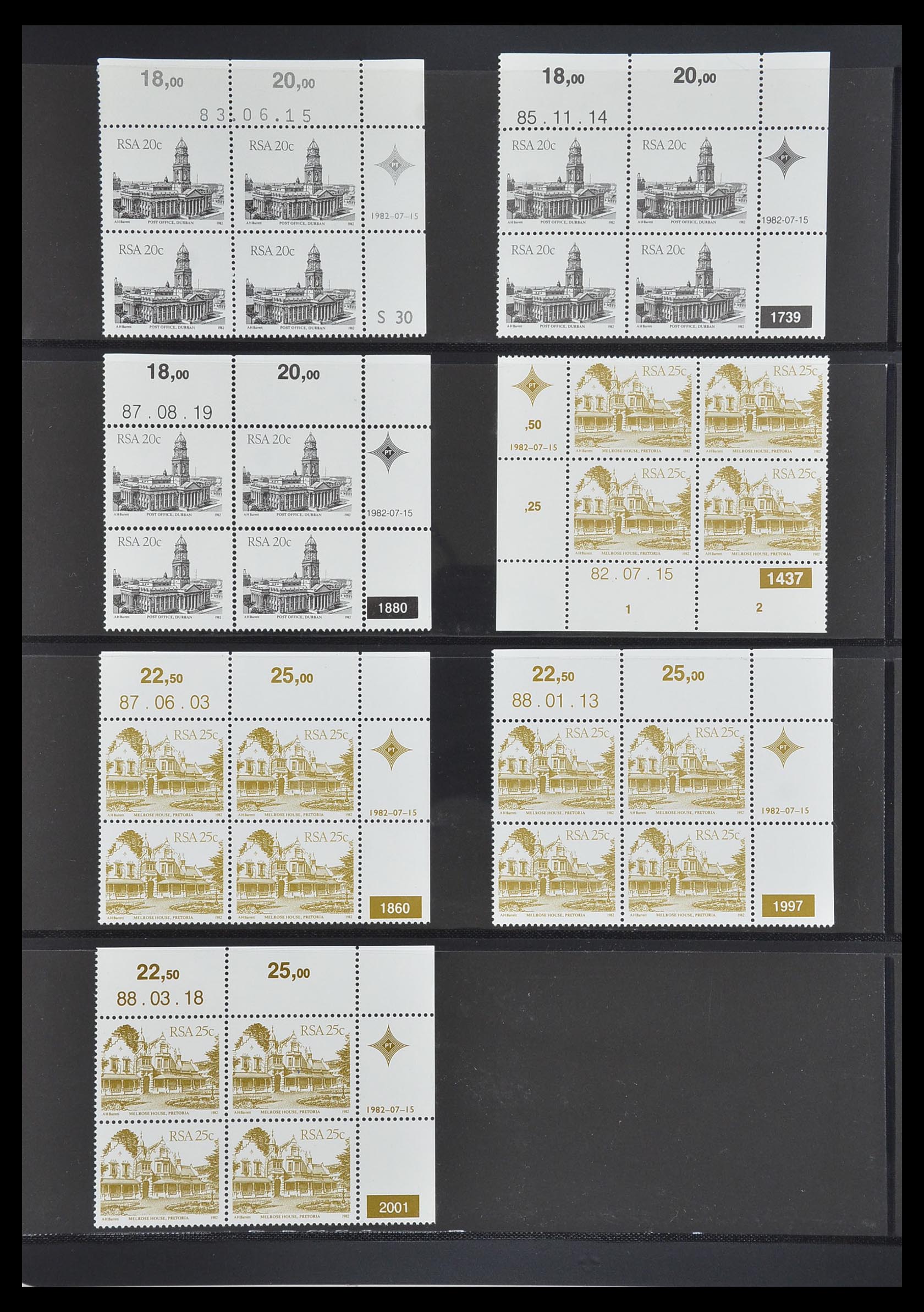 33533 402 - Postzegelverzameling 33533 Zuid Afrika 1961-2013.