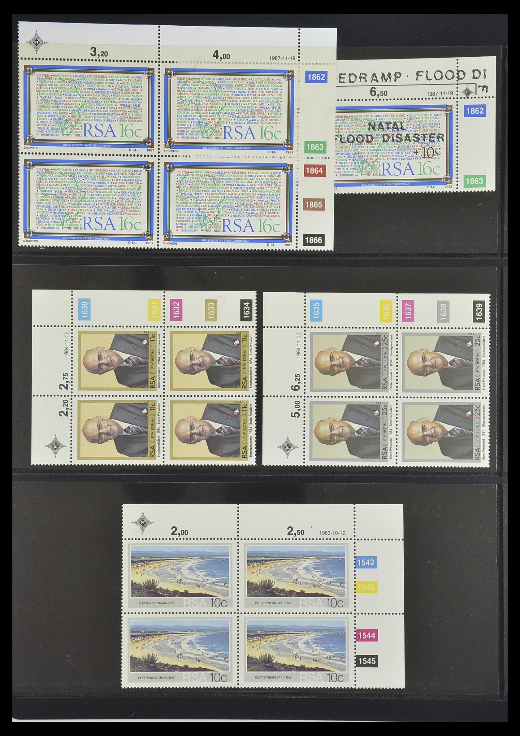 33533 406 - Postzegelverzameling 33533 Zuid Afrika 1961-2013.