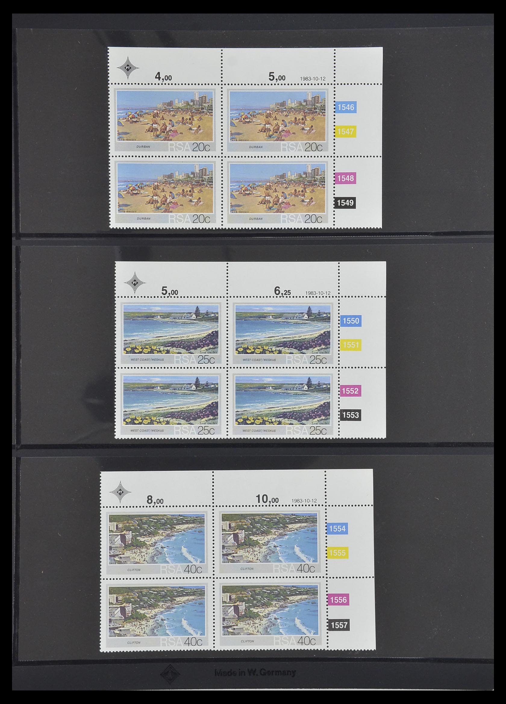 33533 407 - Postzegelverzameling 33533 Zuid Afrika 1961-2013.