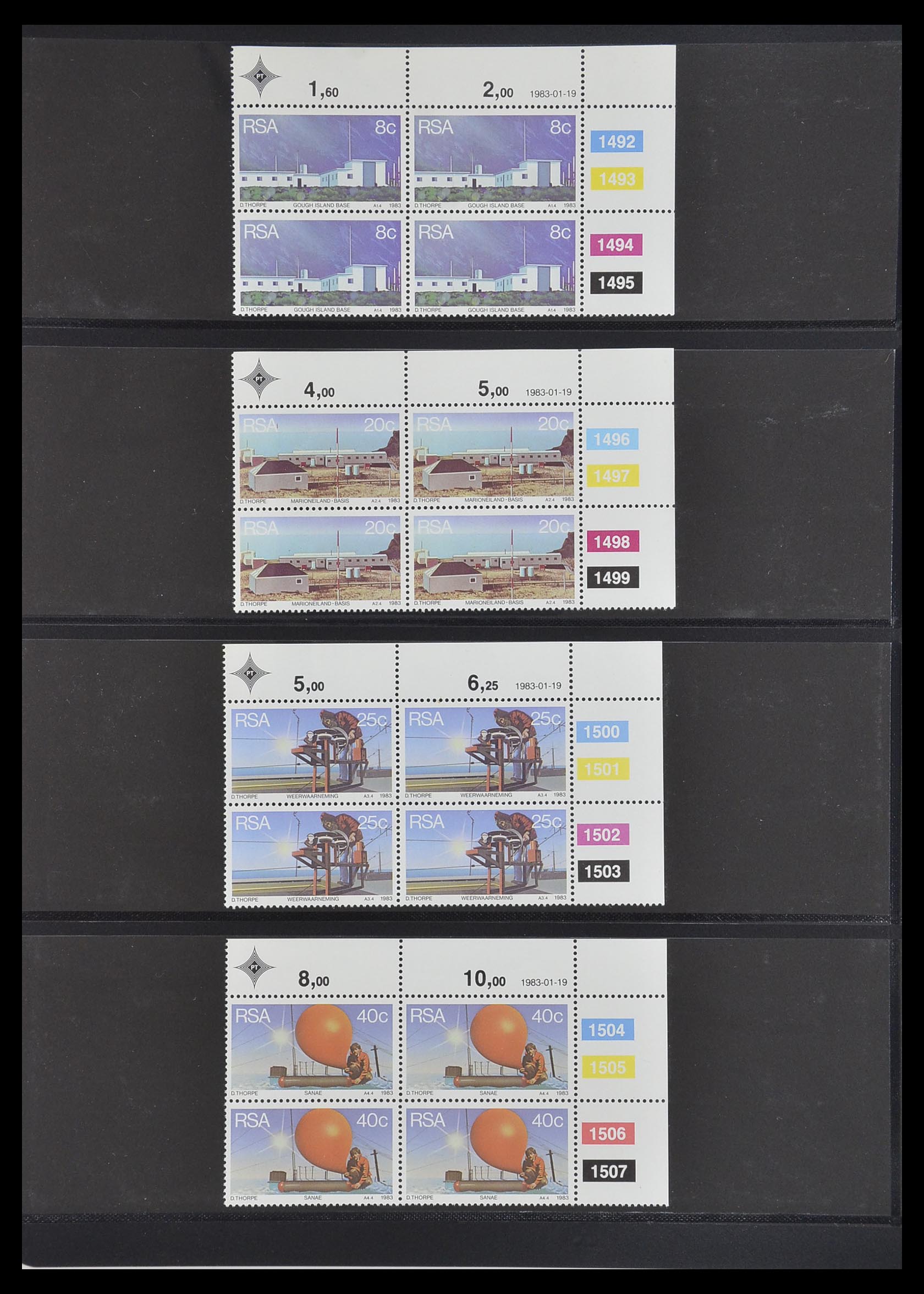 33533 410 - Postzegelverzameling 33533 Zuid Afrika 1961-2013.