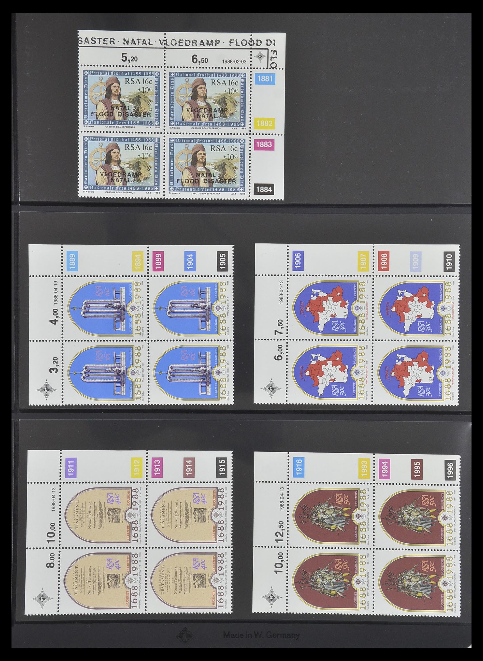 33533 427 - Postzegelverzameling 33533 Zuid Afrika 1961-2013.