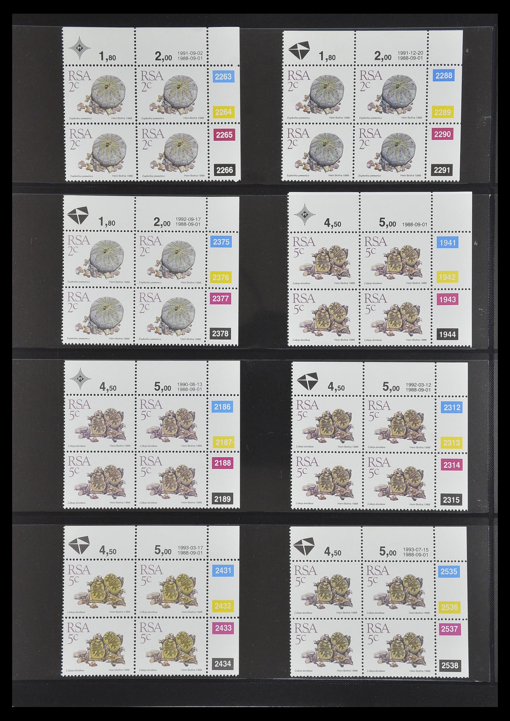 33533 432 - Postzegelverzameling 33533 Zuid Afrika 1961-2013.