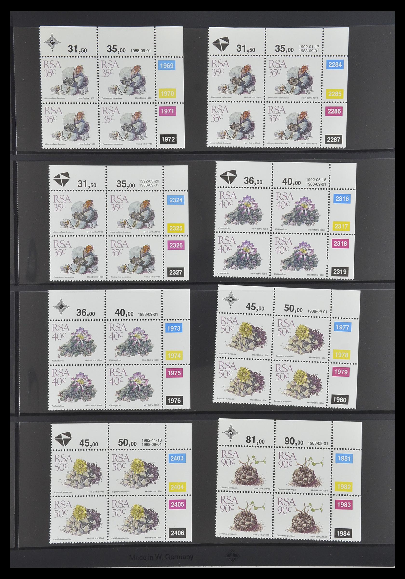 33533 435 - Postzegelverzameling 33533 Zuid Afrika 1961-2013.