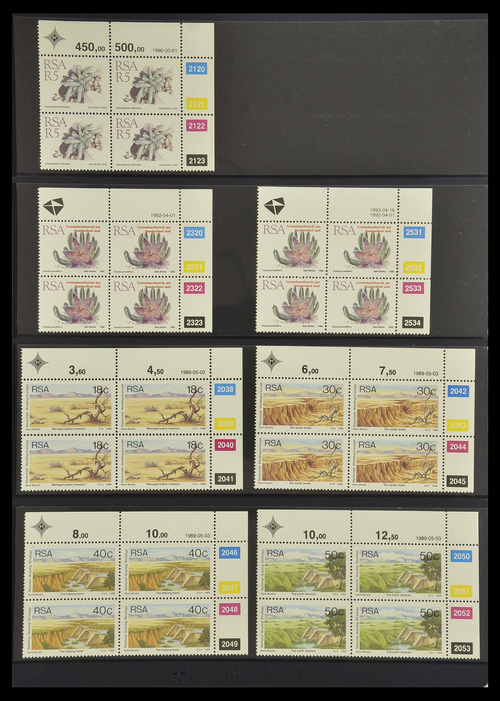 33533 437 - Stamp collection 33533 South Africa 1961-2013.